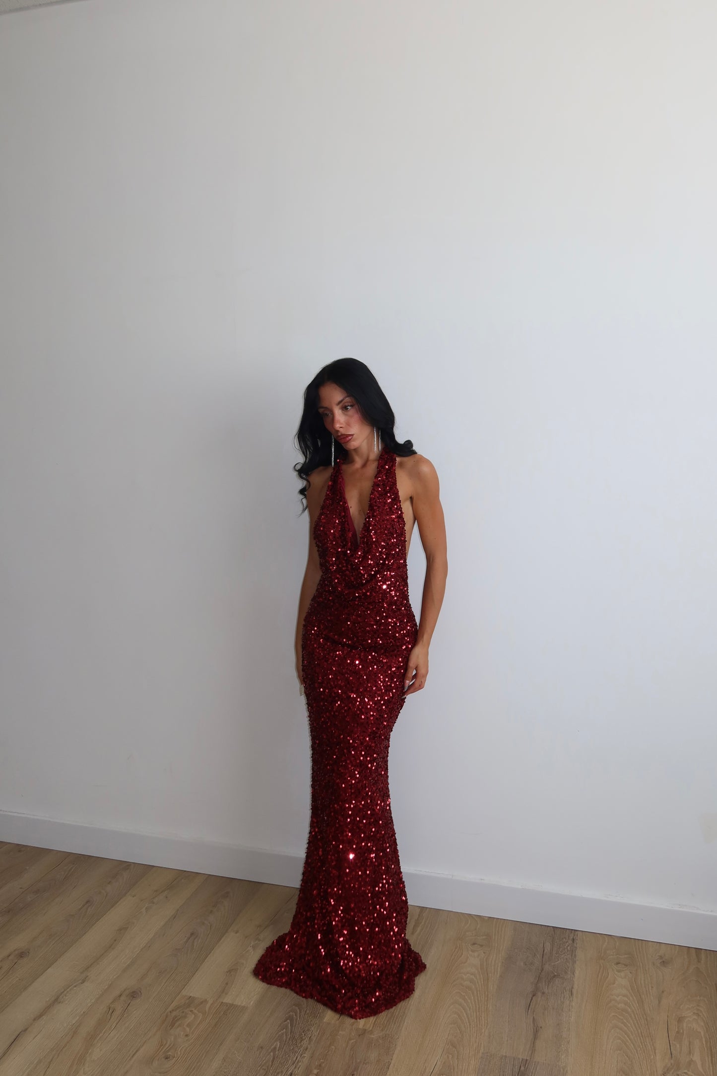 LongDress BOLLYWOOD bordeaux