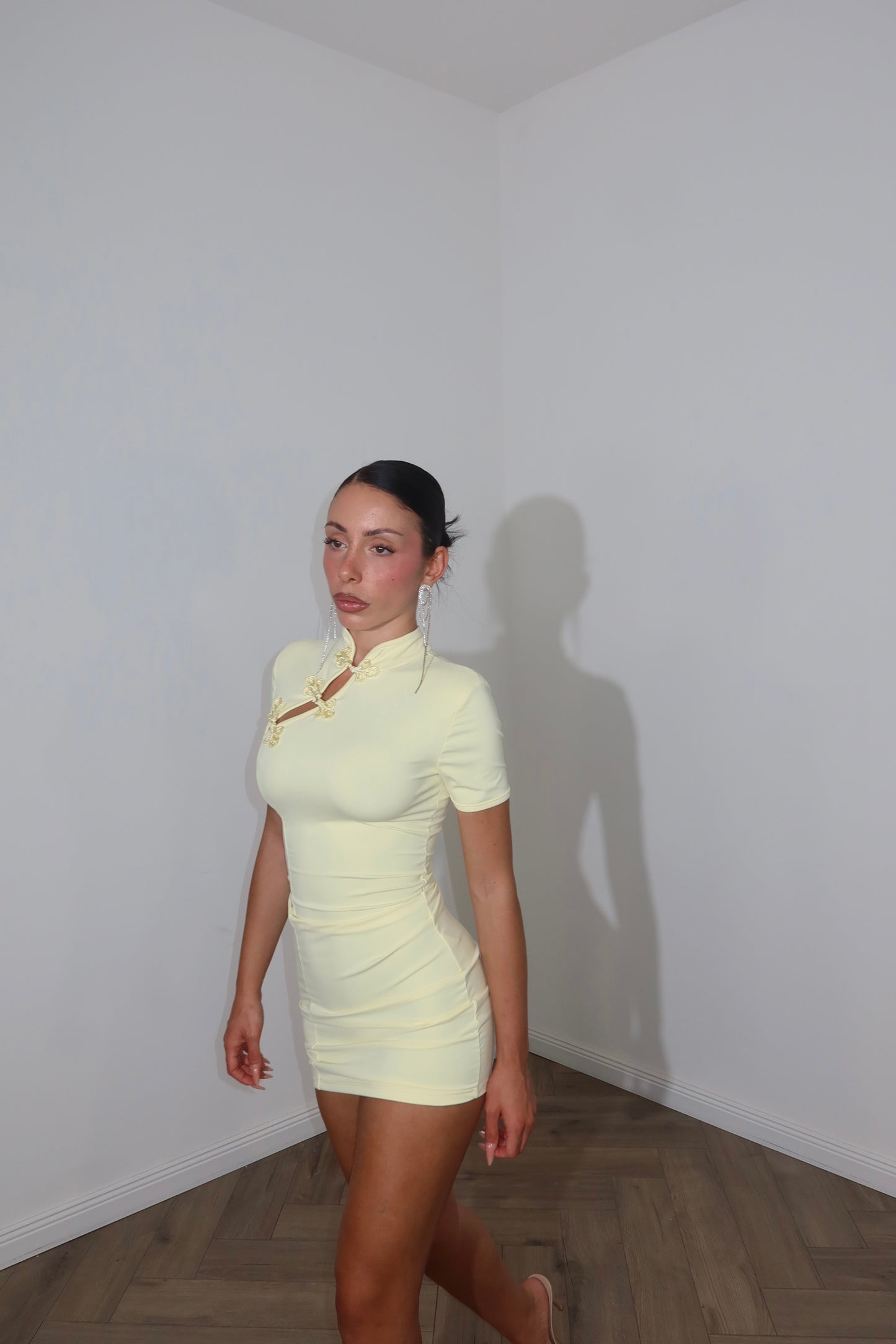 MiniDress WABISABI giallo