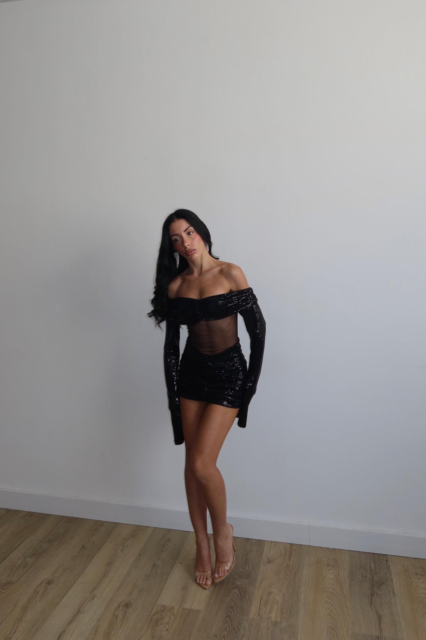 MiniDress PARTY nero