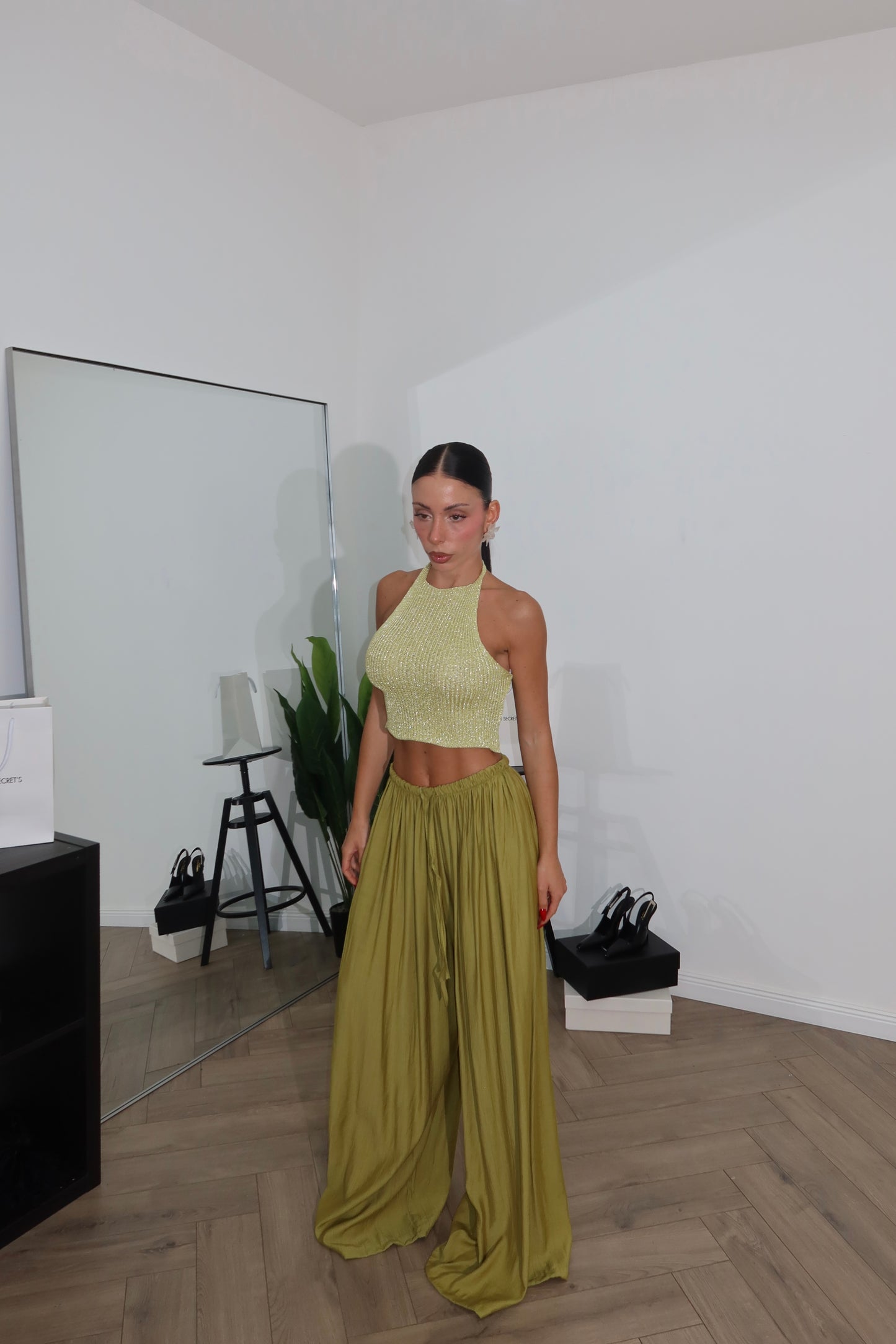 Pants FRESCO verde