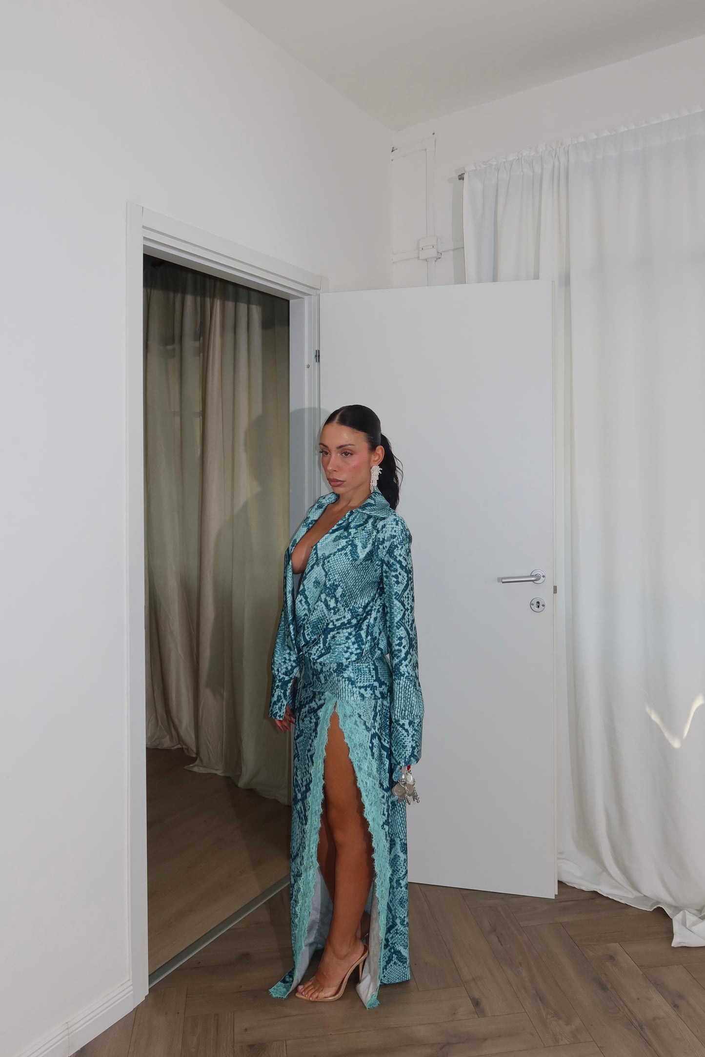 LongDress VICTORIA verde acqua