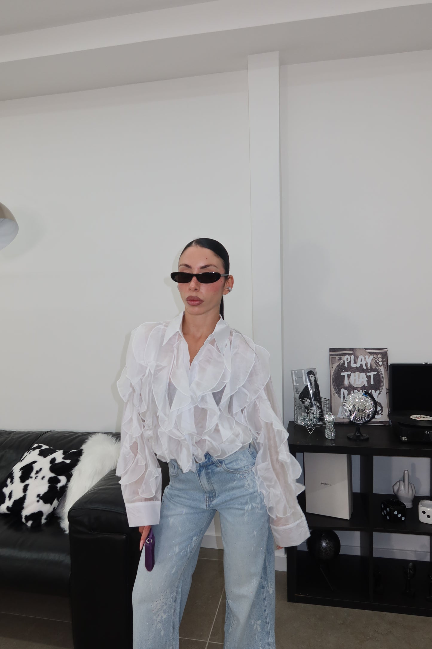 Camicia ORGANZA bianco