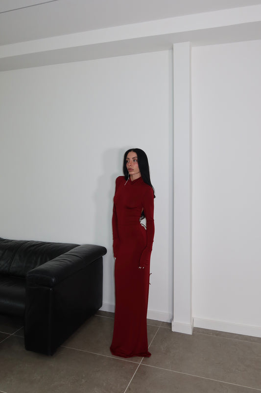 LongDress DATE bordeaux