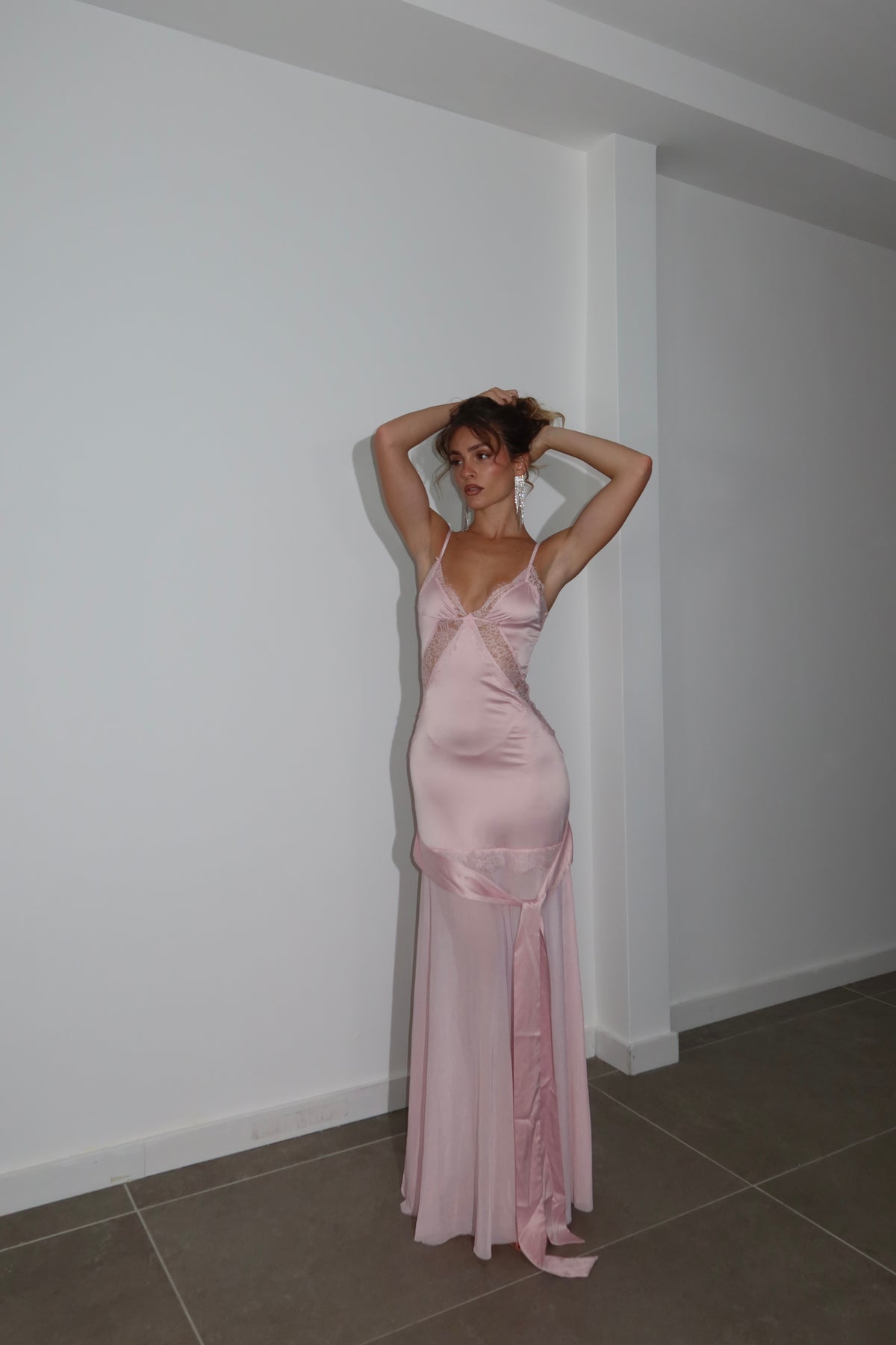 LongDress GOSPEL rosa