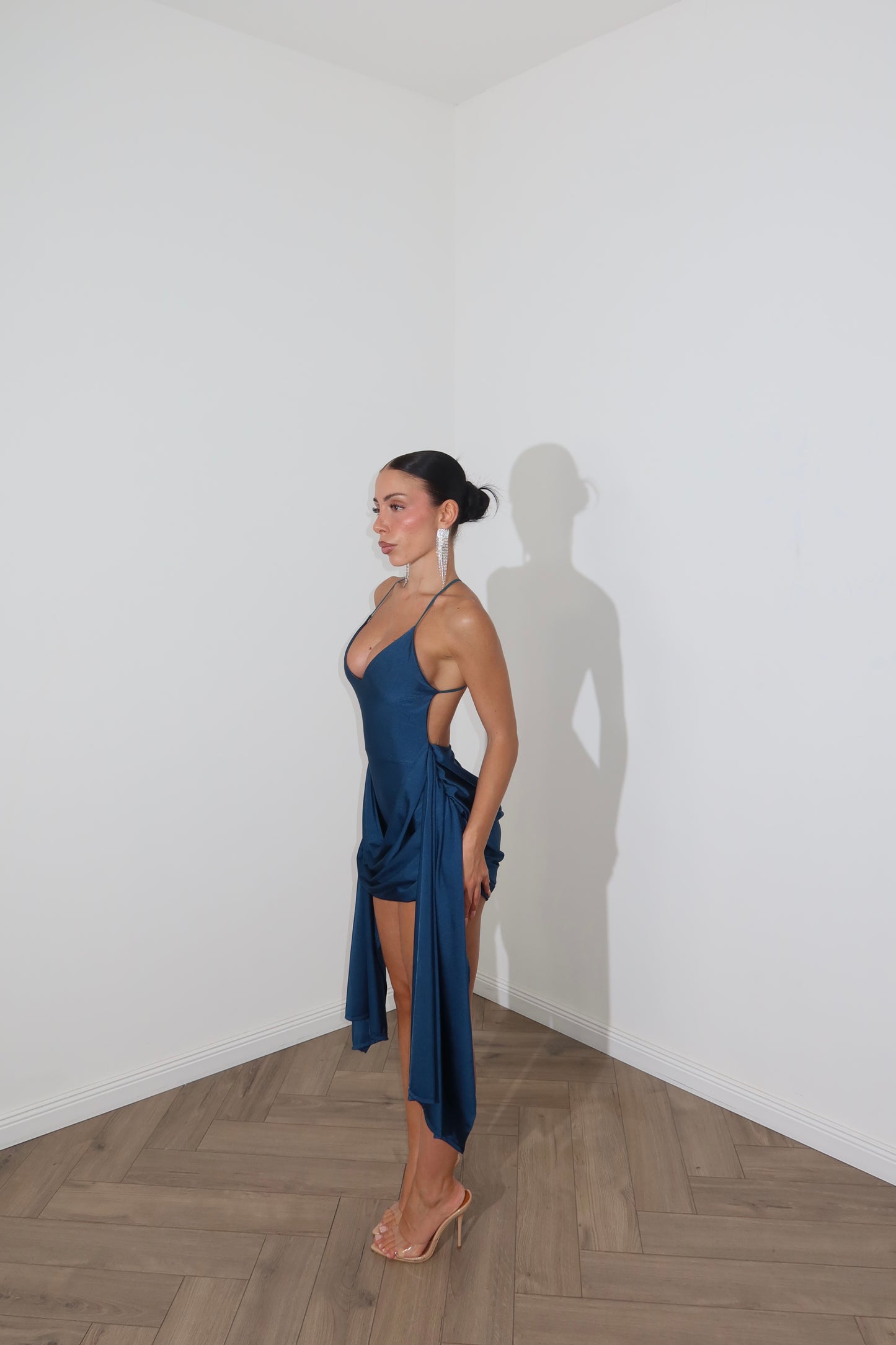 MiniDress ELLA ottanio