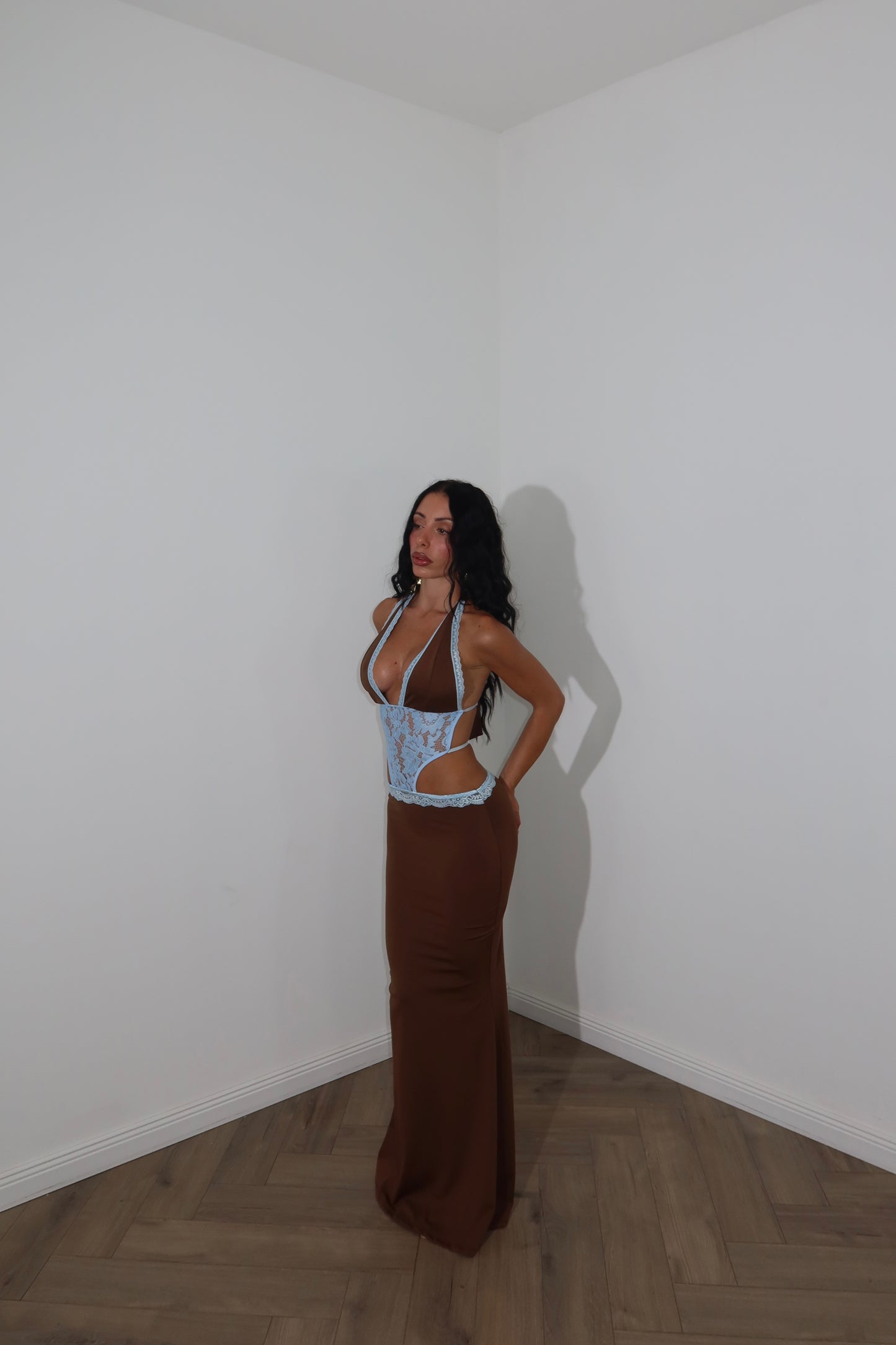 LongDress HILARY choco