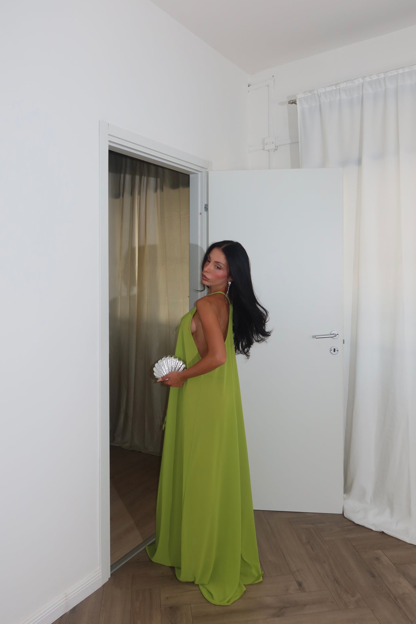 LongDress DAY OFF verde lime