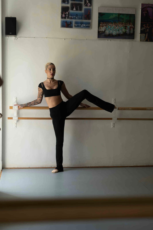 LEGGINGS ZAMPA SCULPT NERO