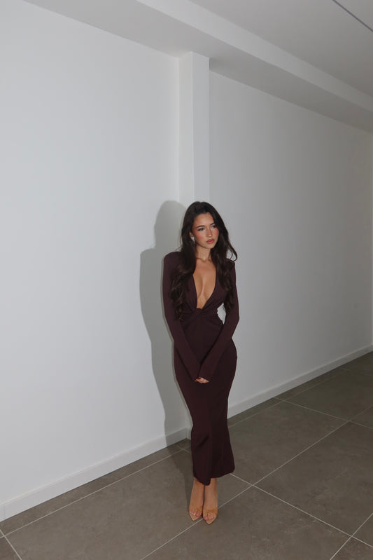 RARE choco LongDress