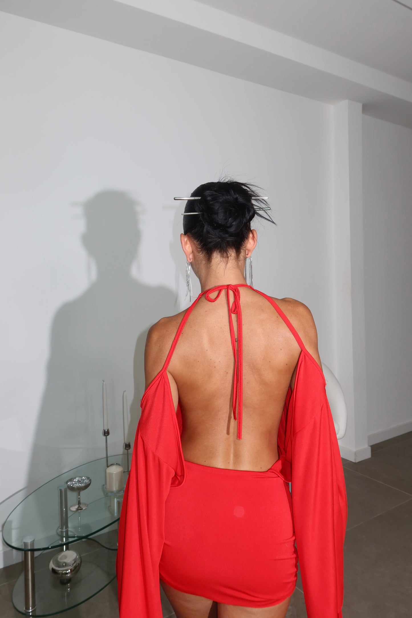 MiniDress BAT rosso