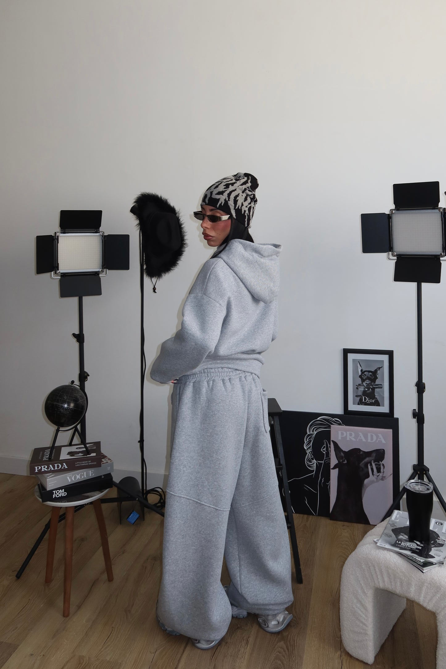 Cordset JET-LAG grigio