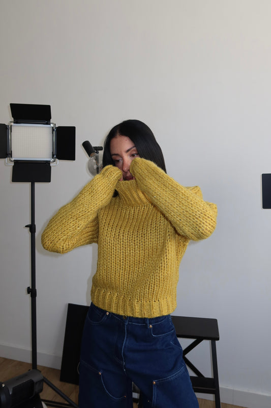 Maglione BEST X WINTER giallo