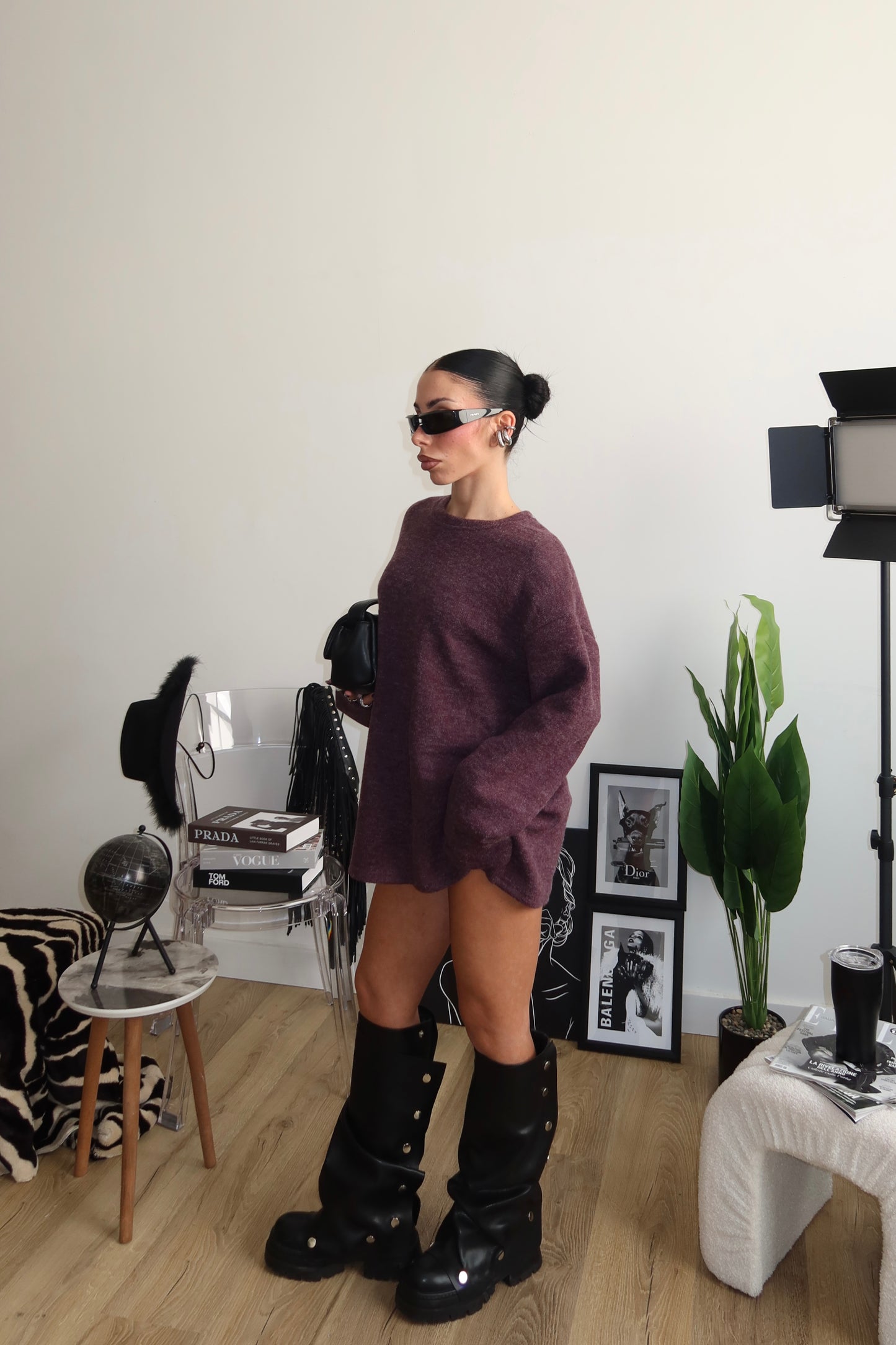 Maglione MAYFIELD viola