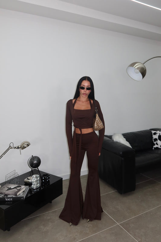 Cordset ROCHELLE choco