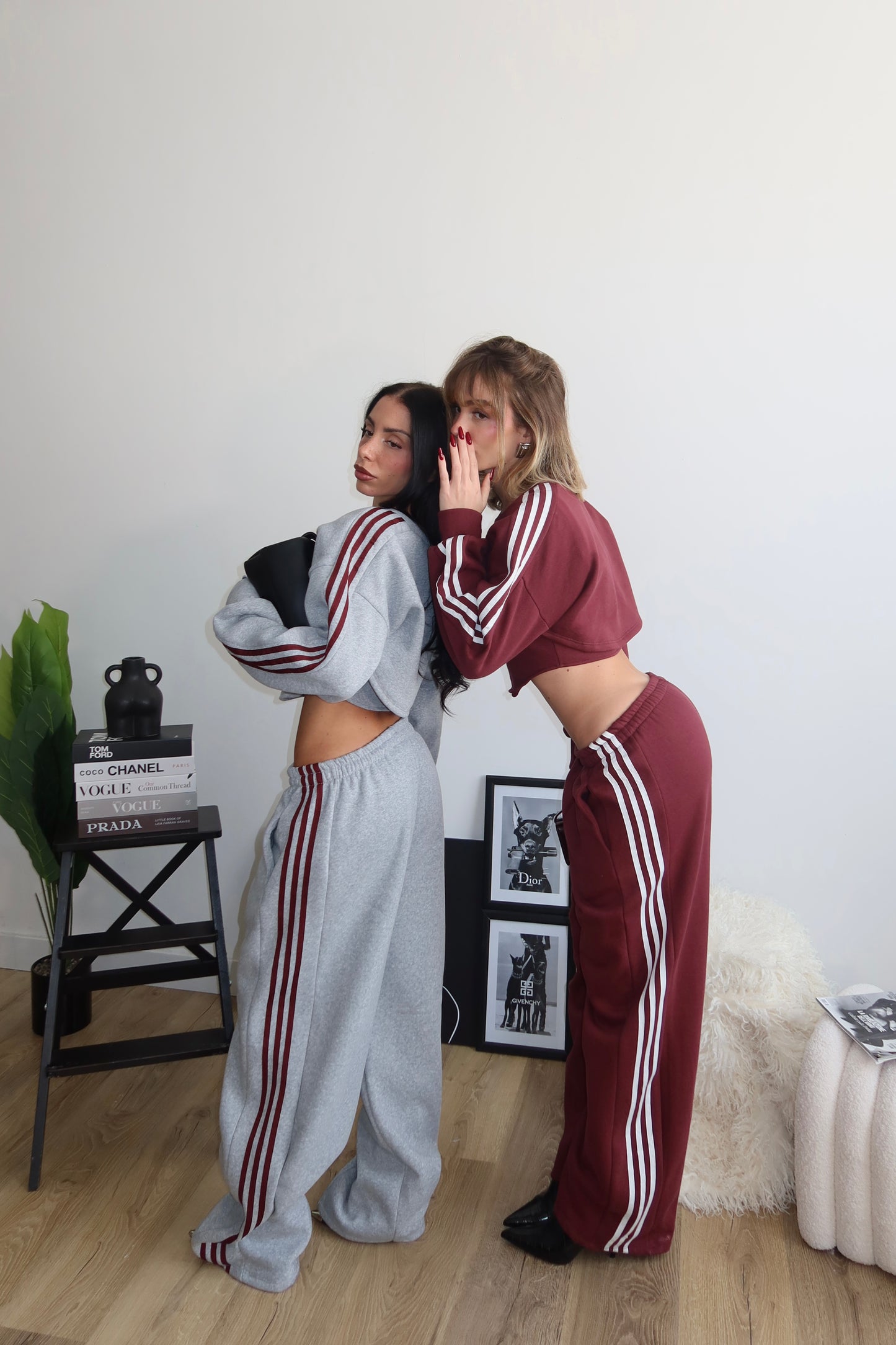 Cordset 3 LINES bordeaux