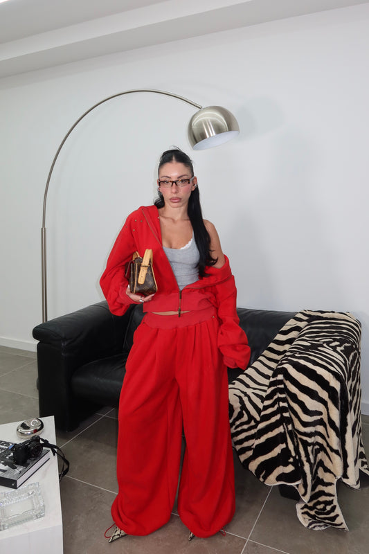 Cordset PJ rosso