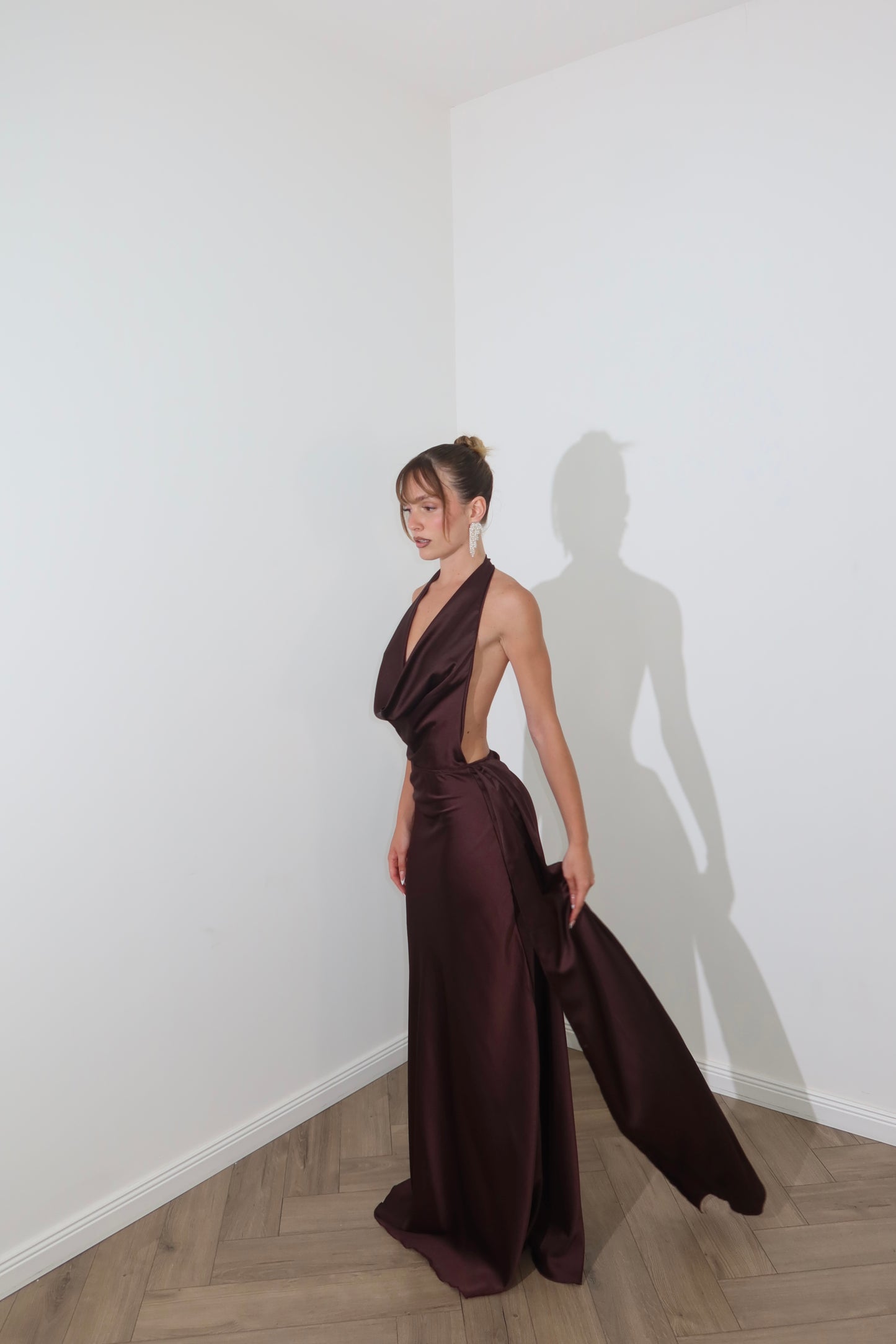 LongDress MELISSA choco