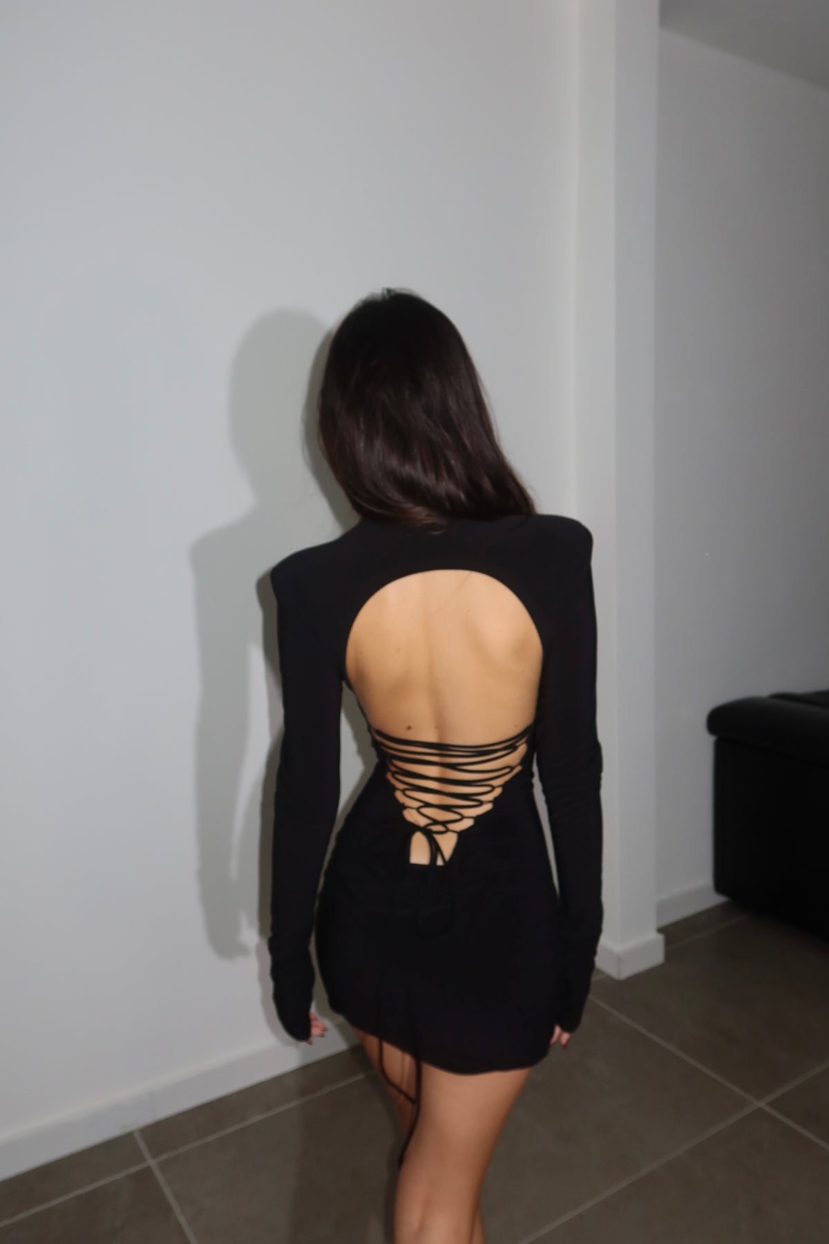 MiniDress CAROLA nero