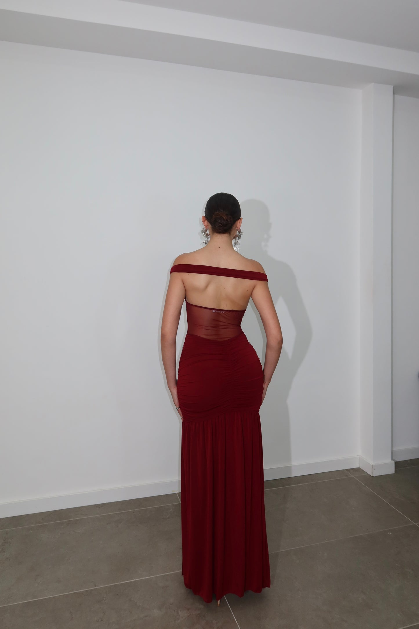 LongDress LEANDRA bordeaux