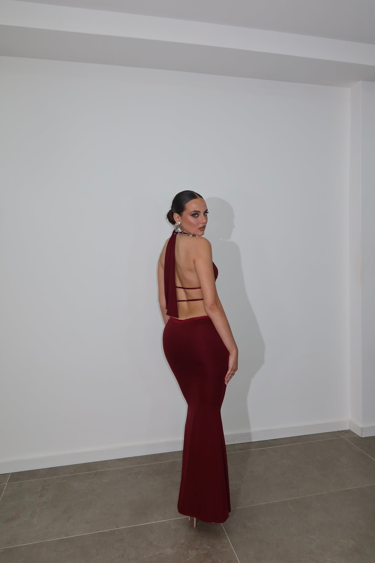 LongDress HILARY bordeuax