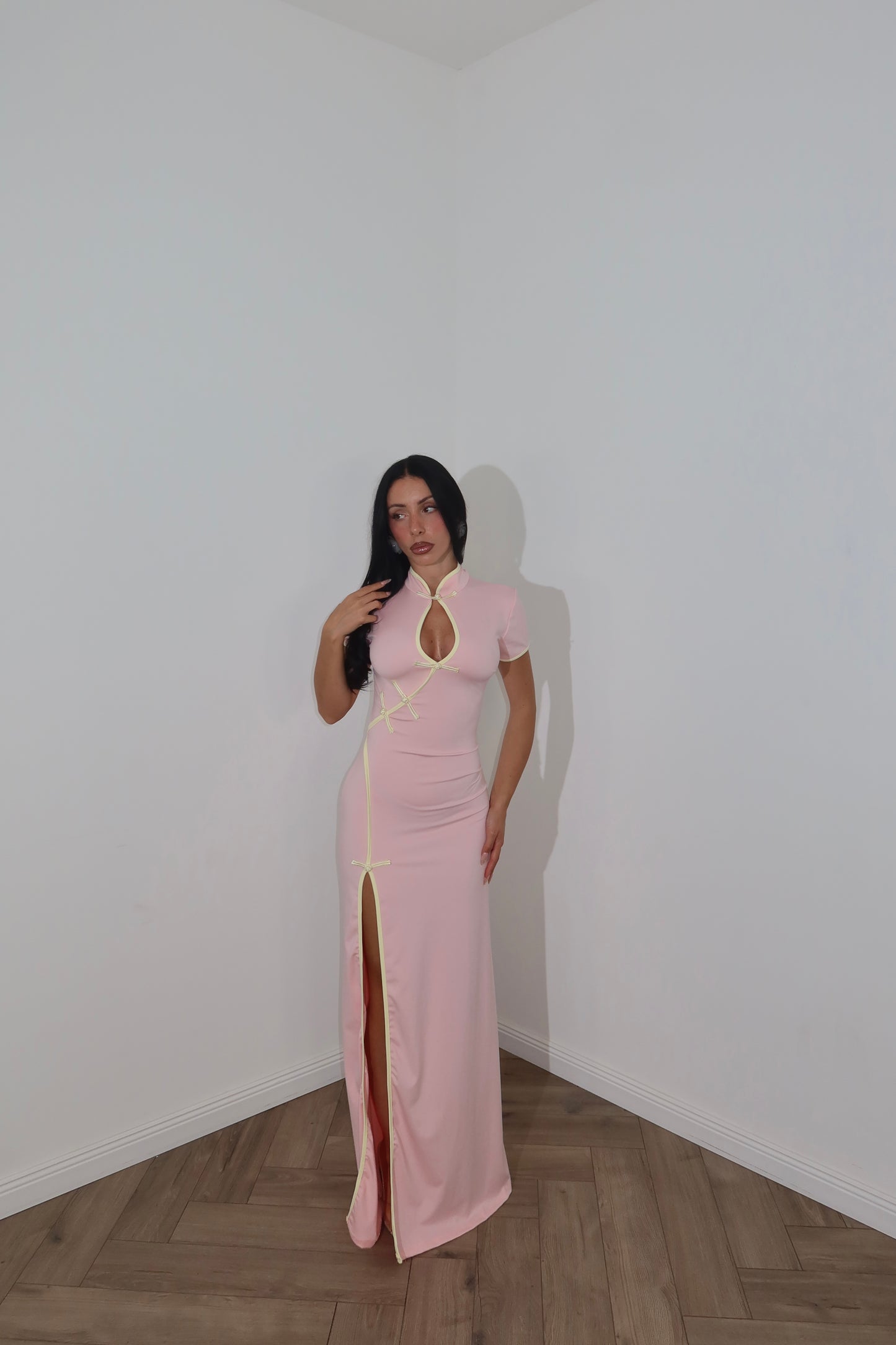 LongDress DECLAN rosa
