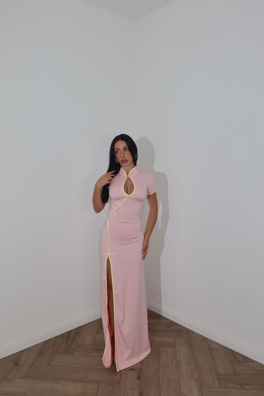 LongDress DECLAN rosa