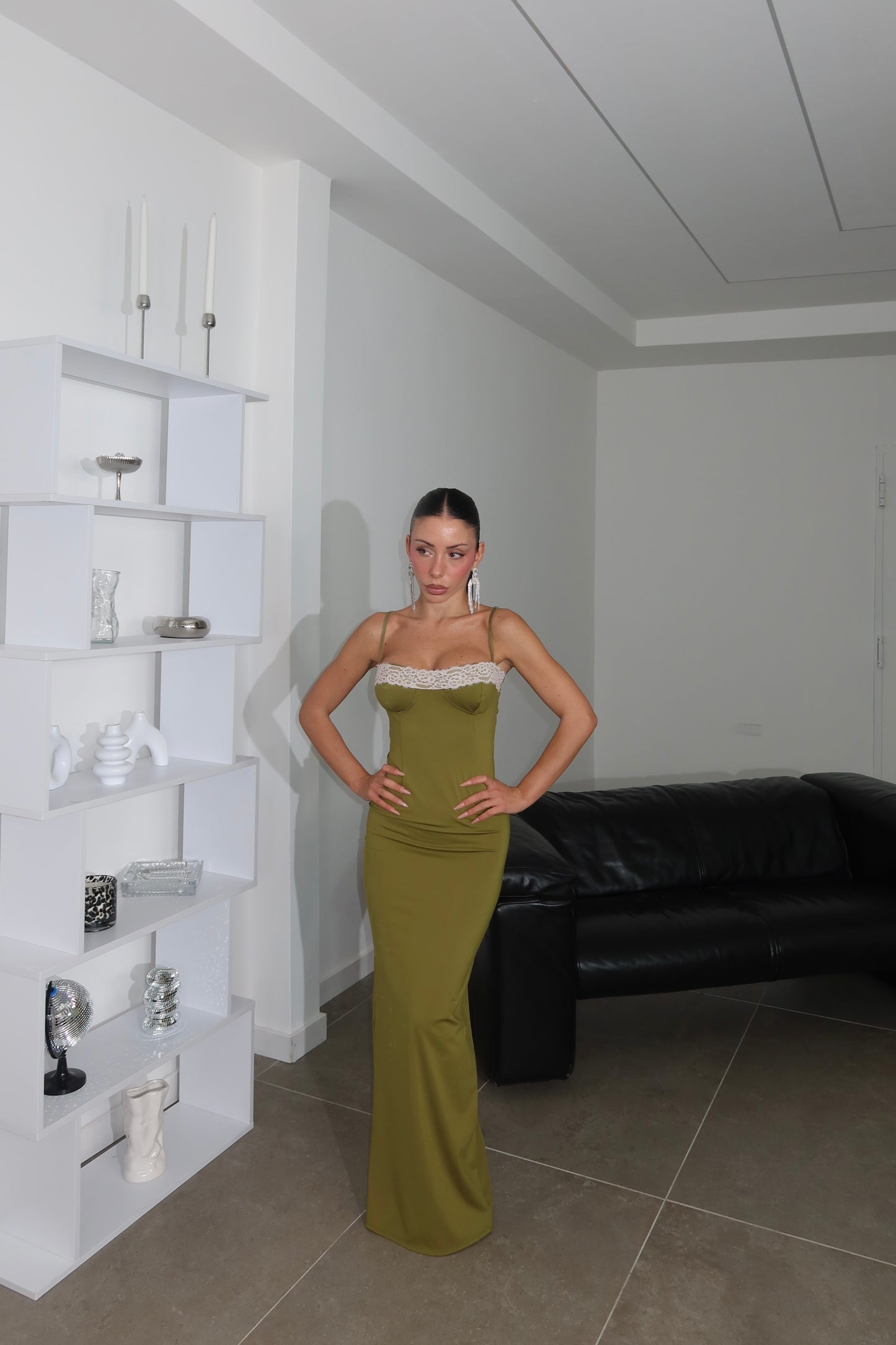 LongDress CHARME verde