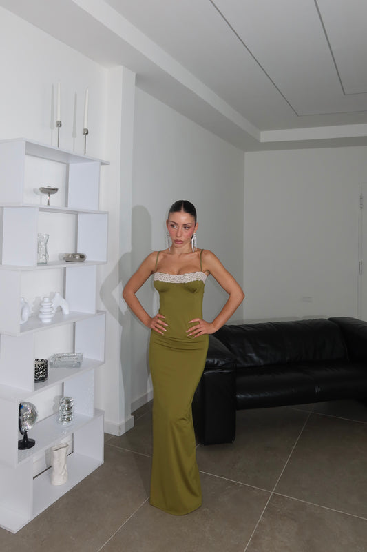 LongDress CHARME verde