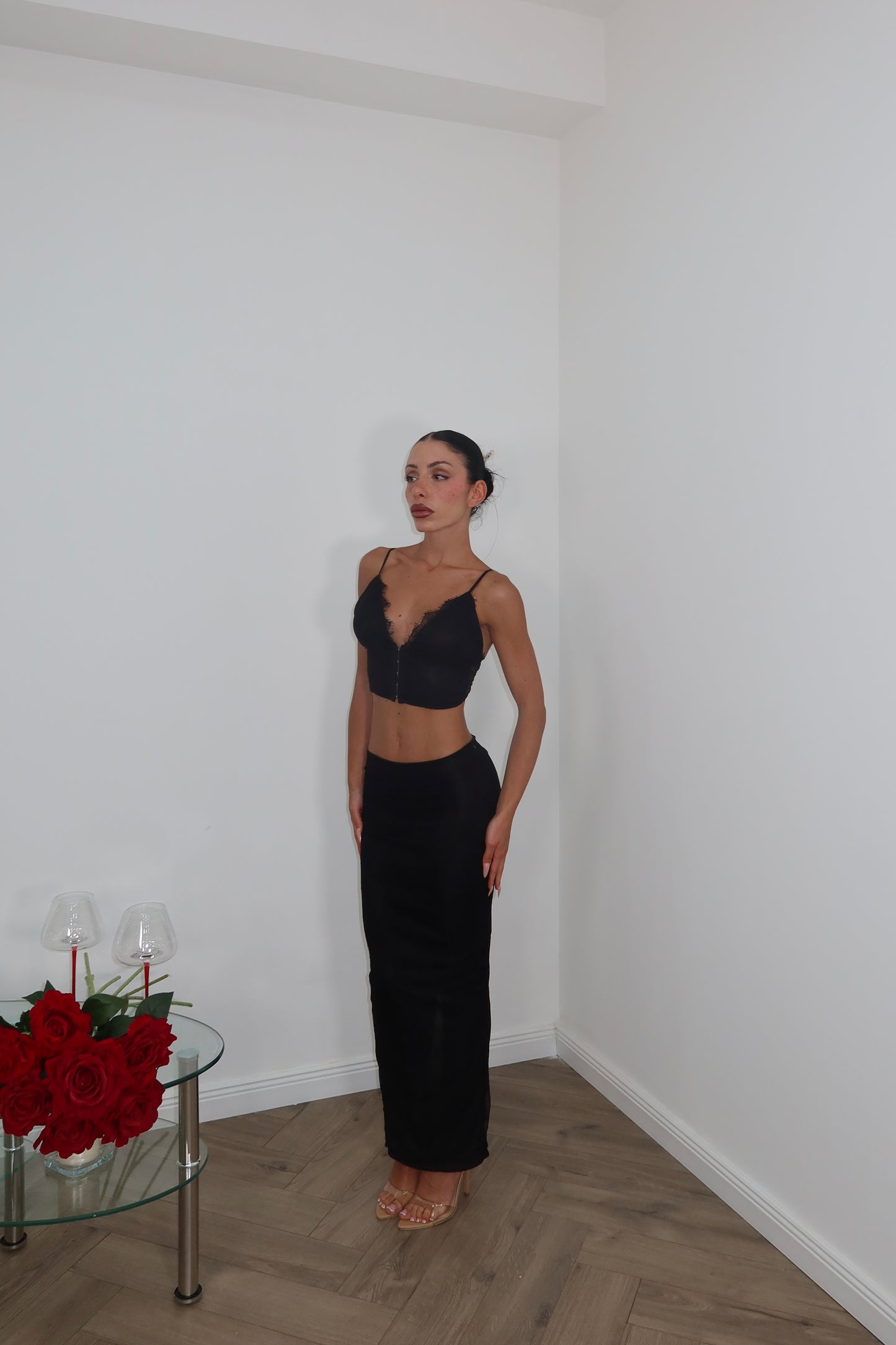 Cordset CRESSIDA nero