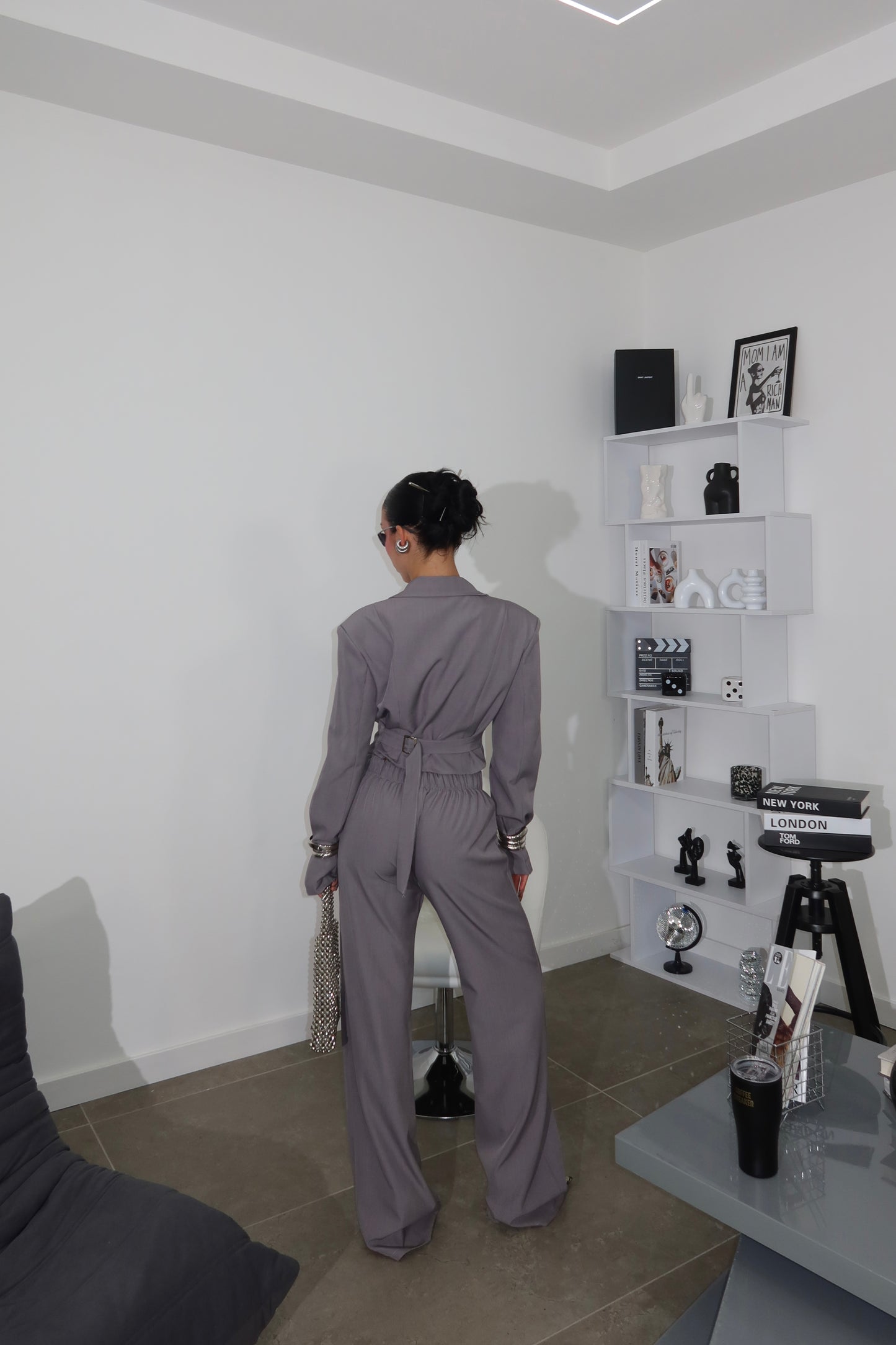 Tailleur CLASSY grigio
