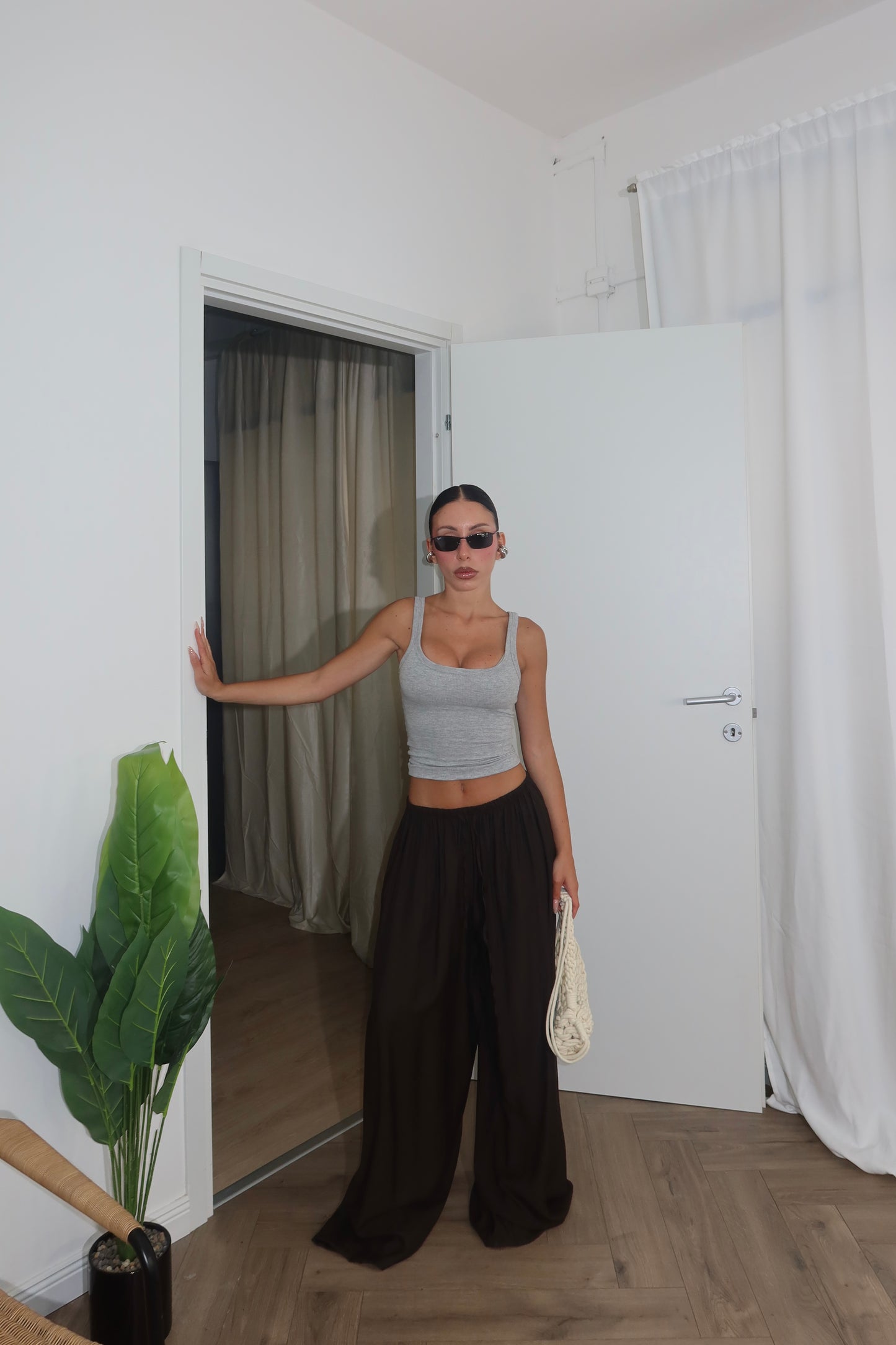 Pants FRESCO choco