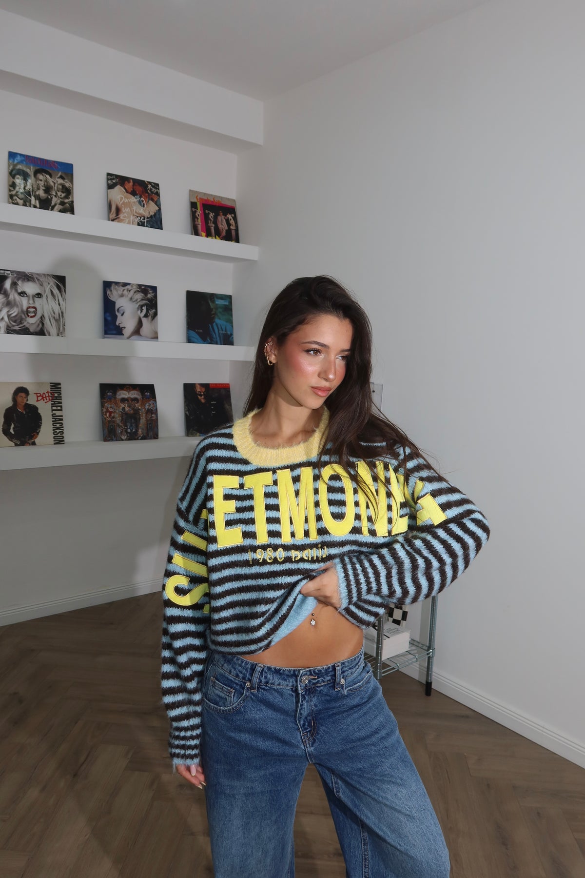 Maglione SUNSET MOMENT giallo