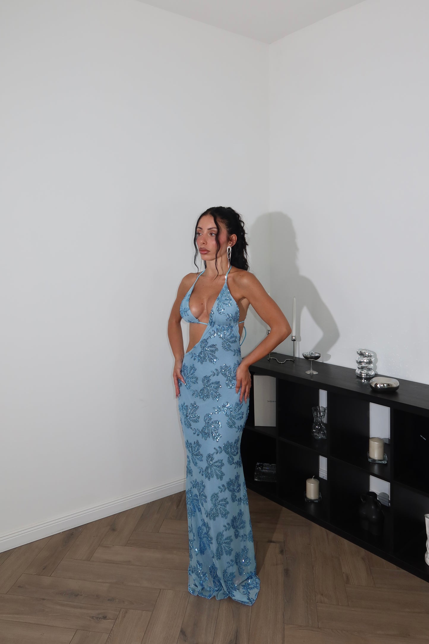 LongDress MIELE azzurro