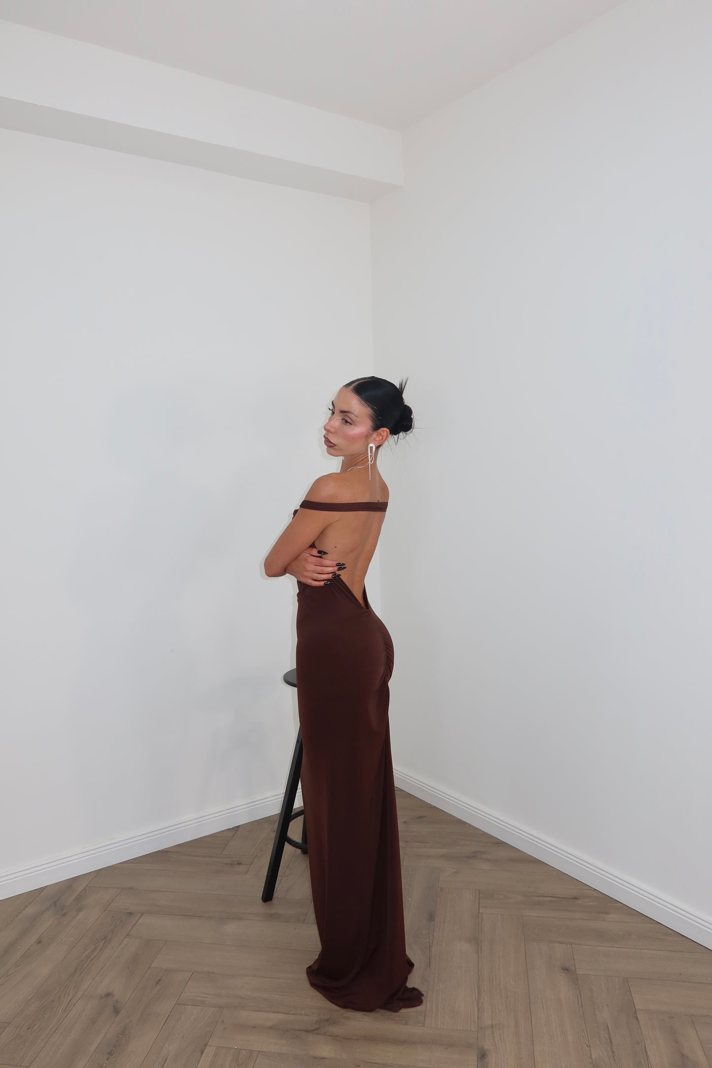 LongDress DON’T CARE choco