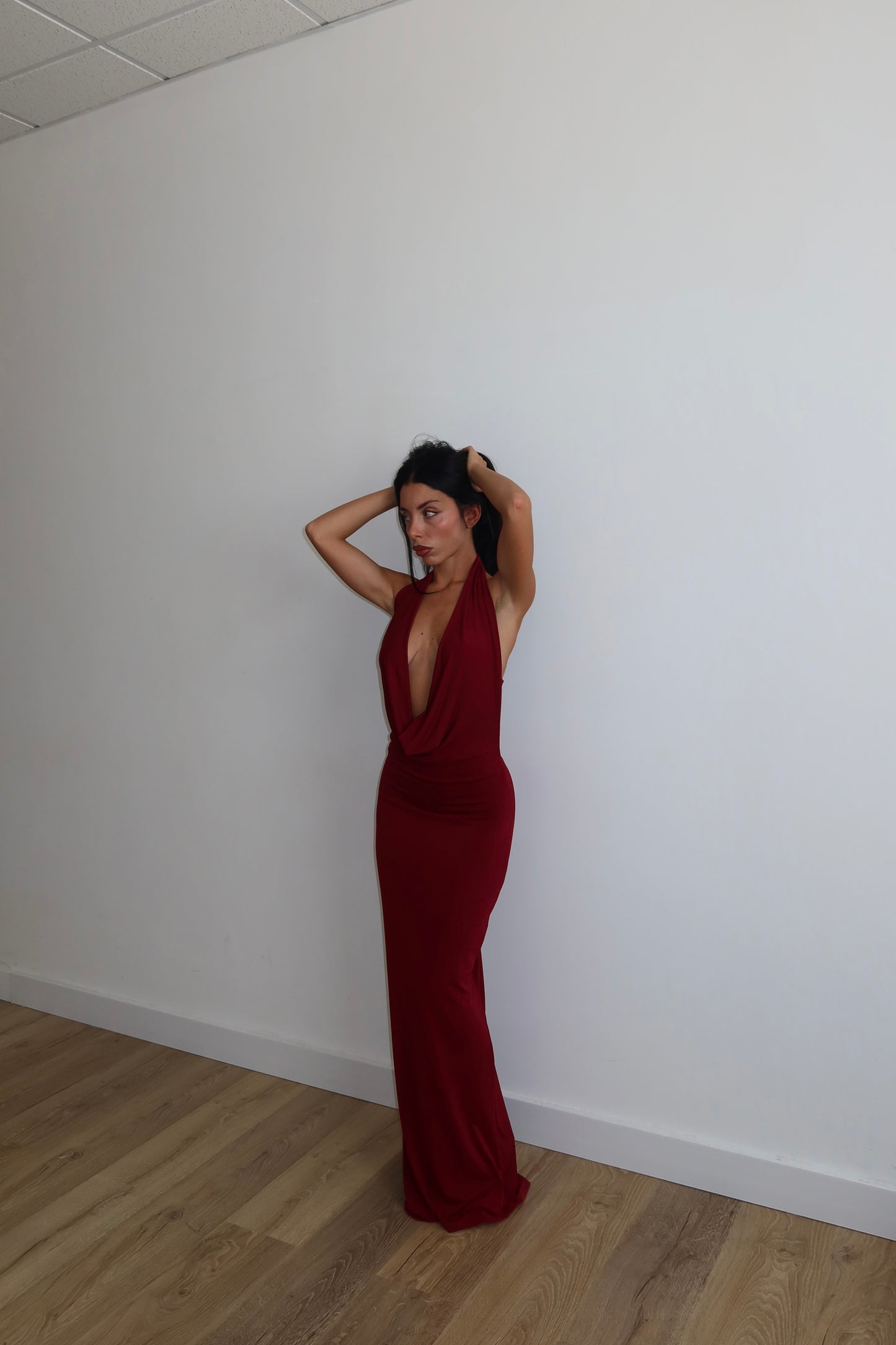 LongDress DUBAI bordeaux