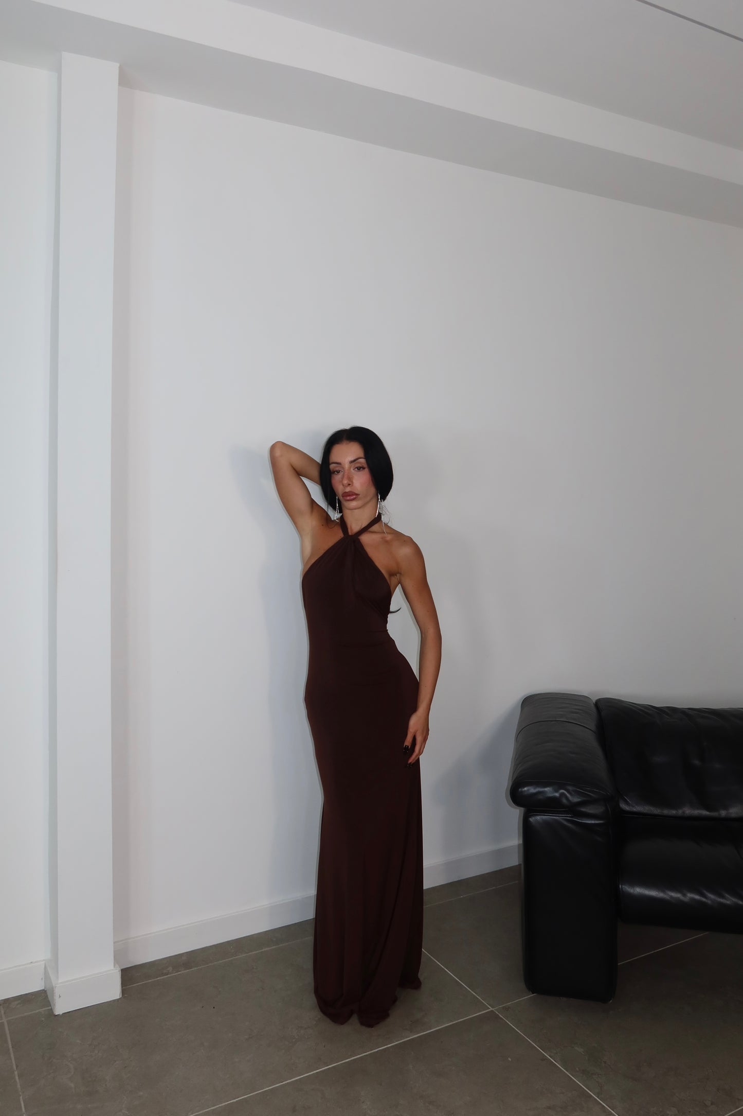 LongDress ROSALÌA choco