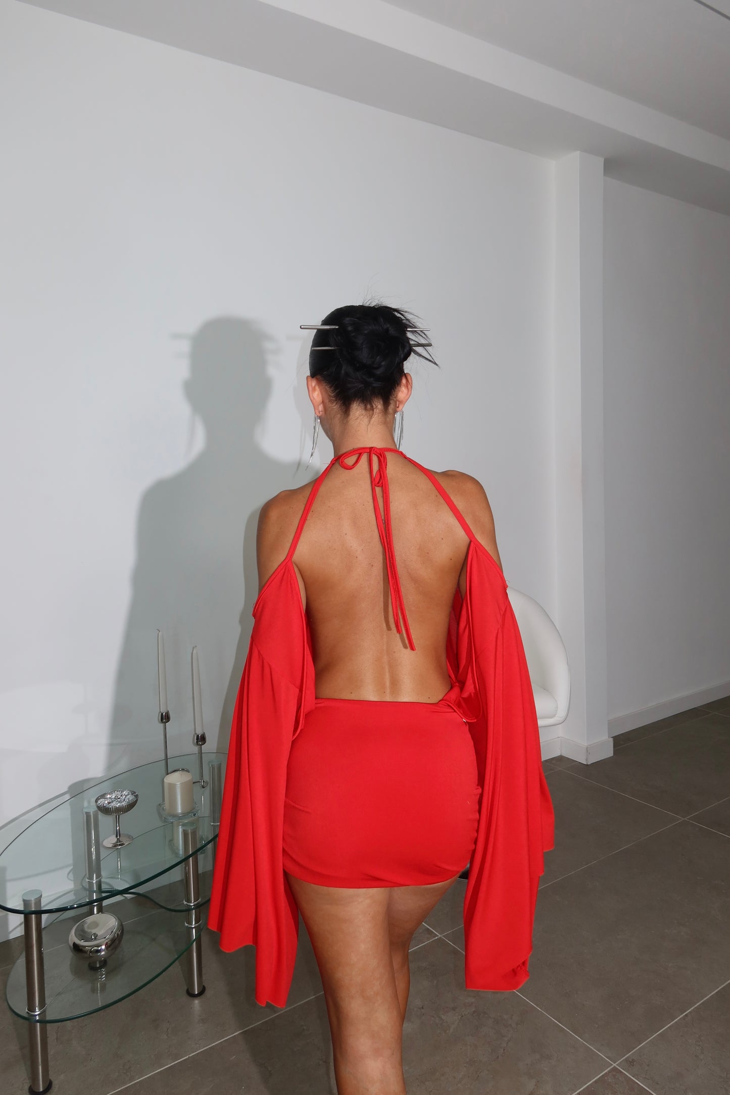 MiniDress BAT rosso