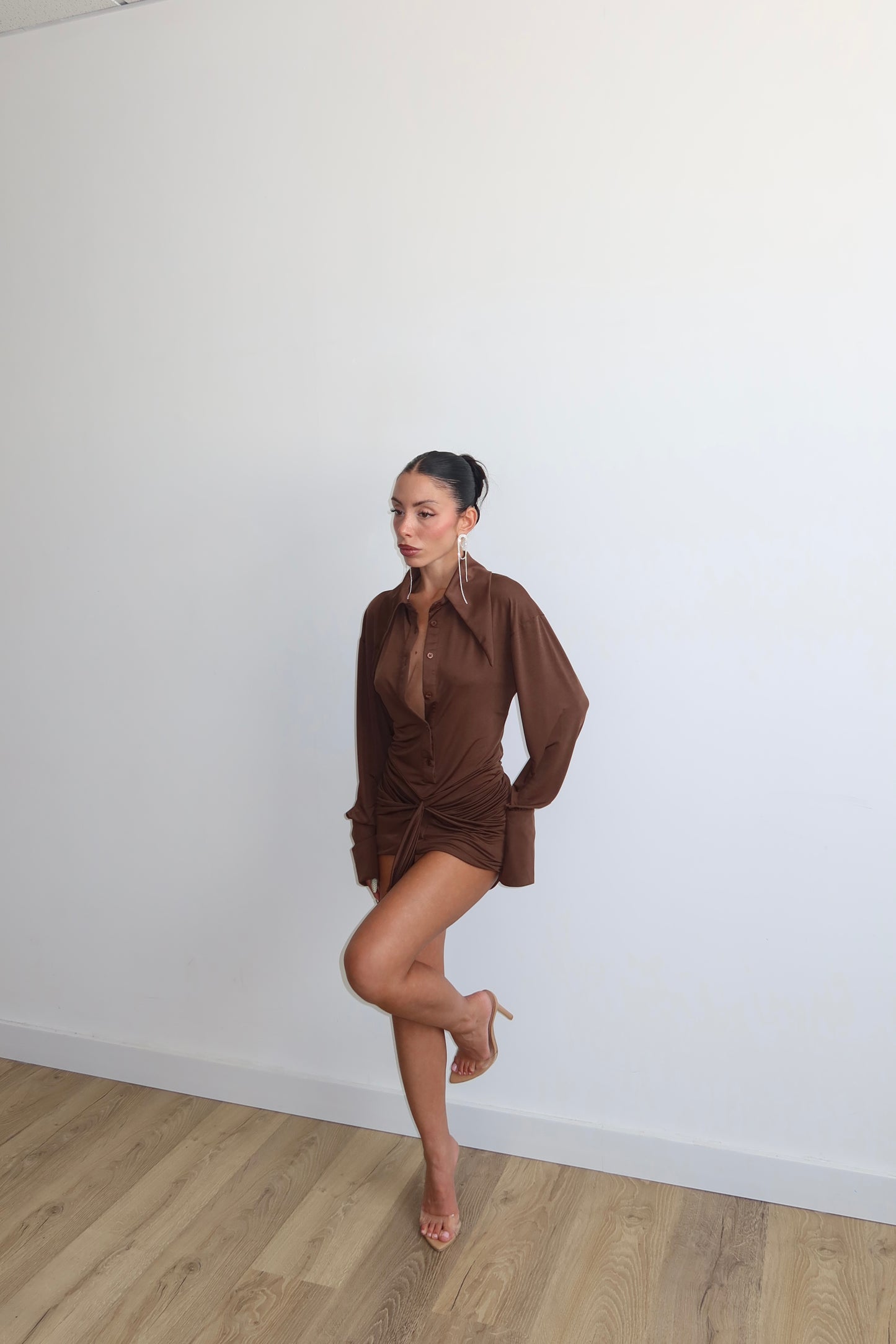 MiniDress MY TYPE choco