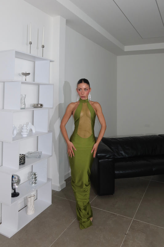LongDress OPRAH verde