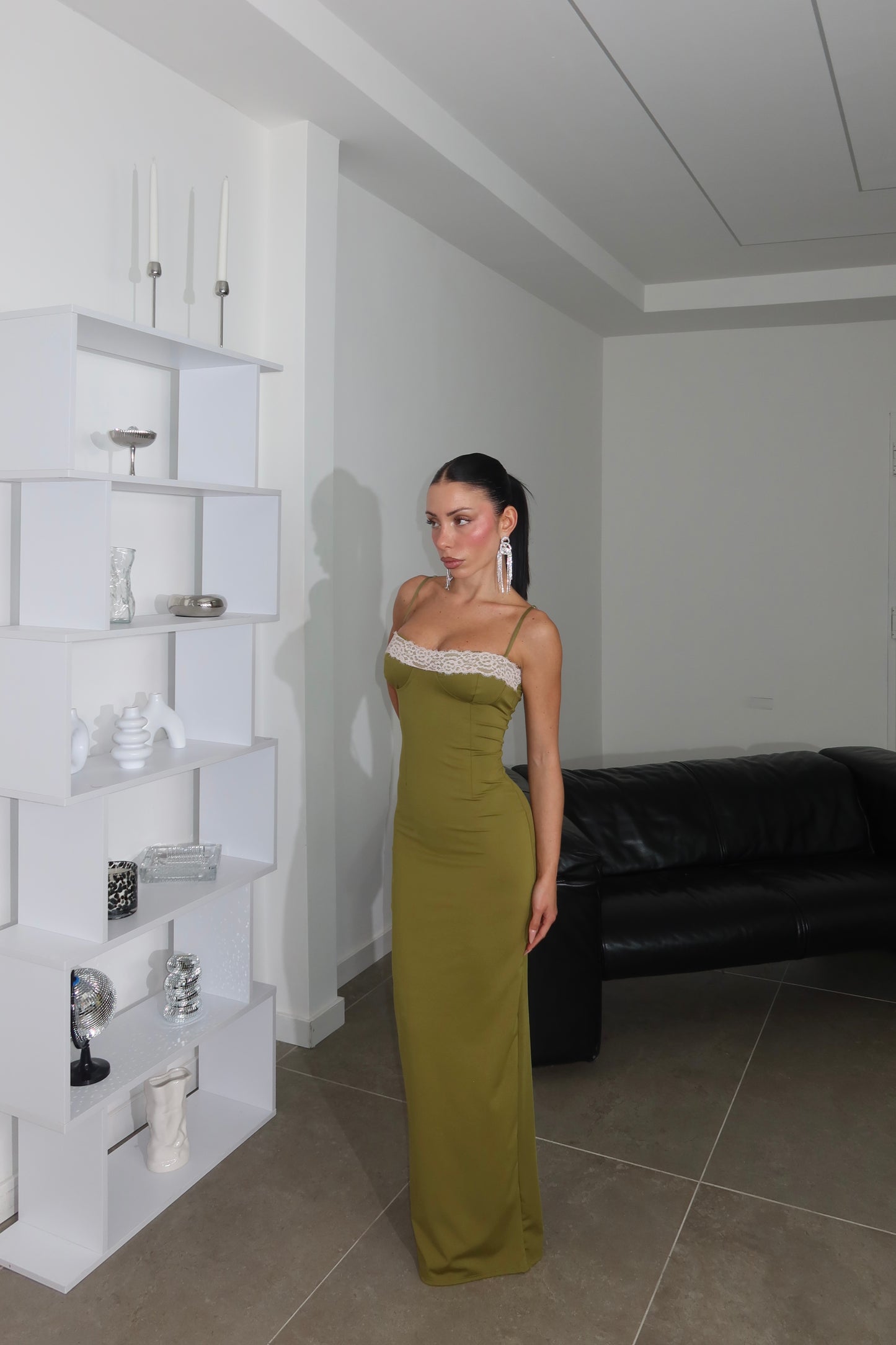LongDress CHARME verde