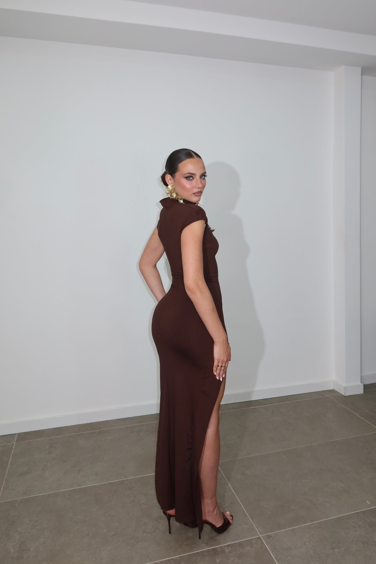 LongDress KOBE choco