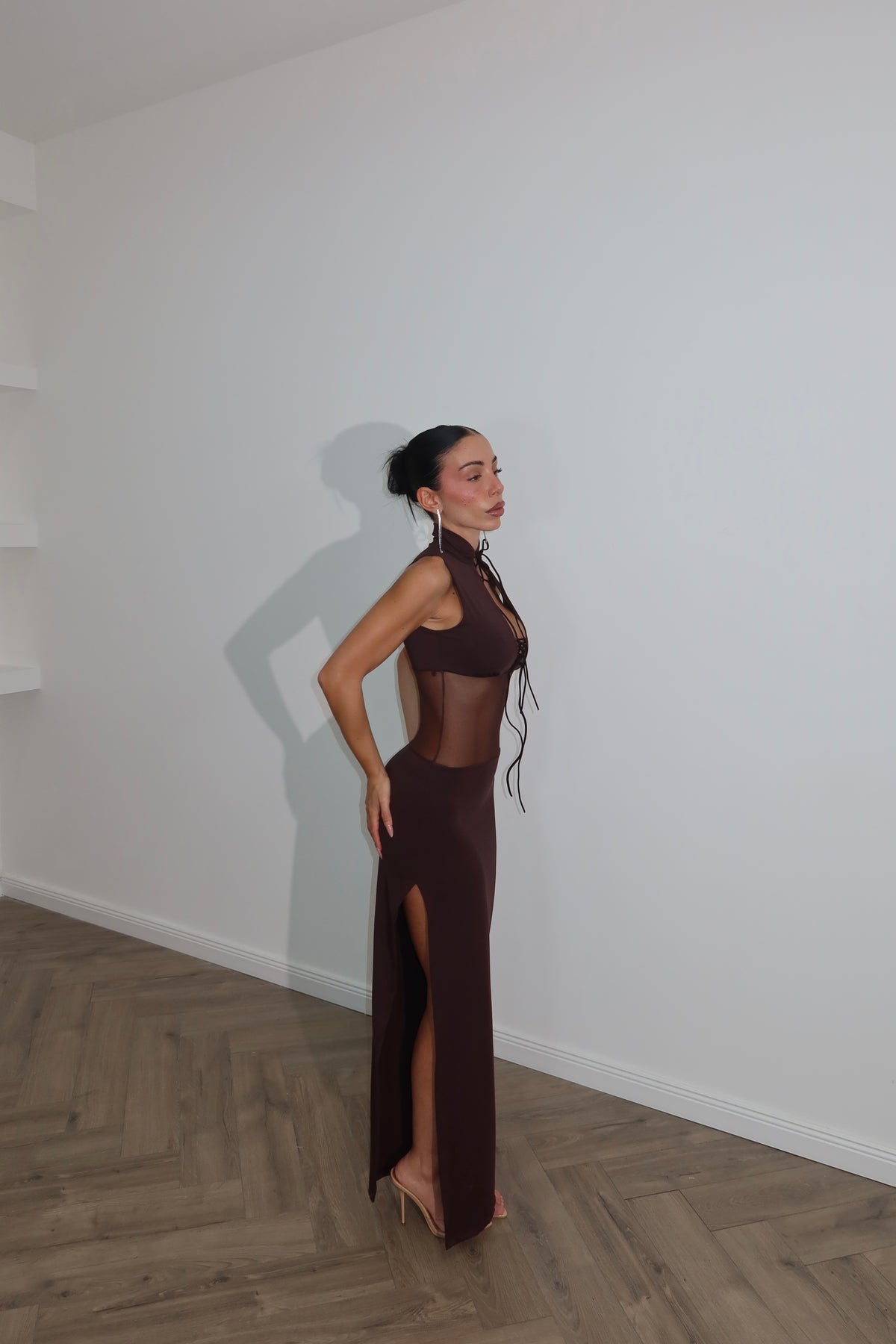 LongDress SALLIVAN choco
