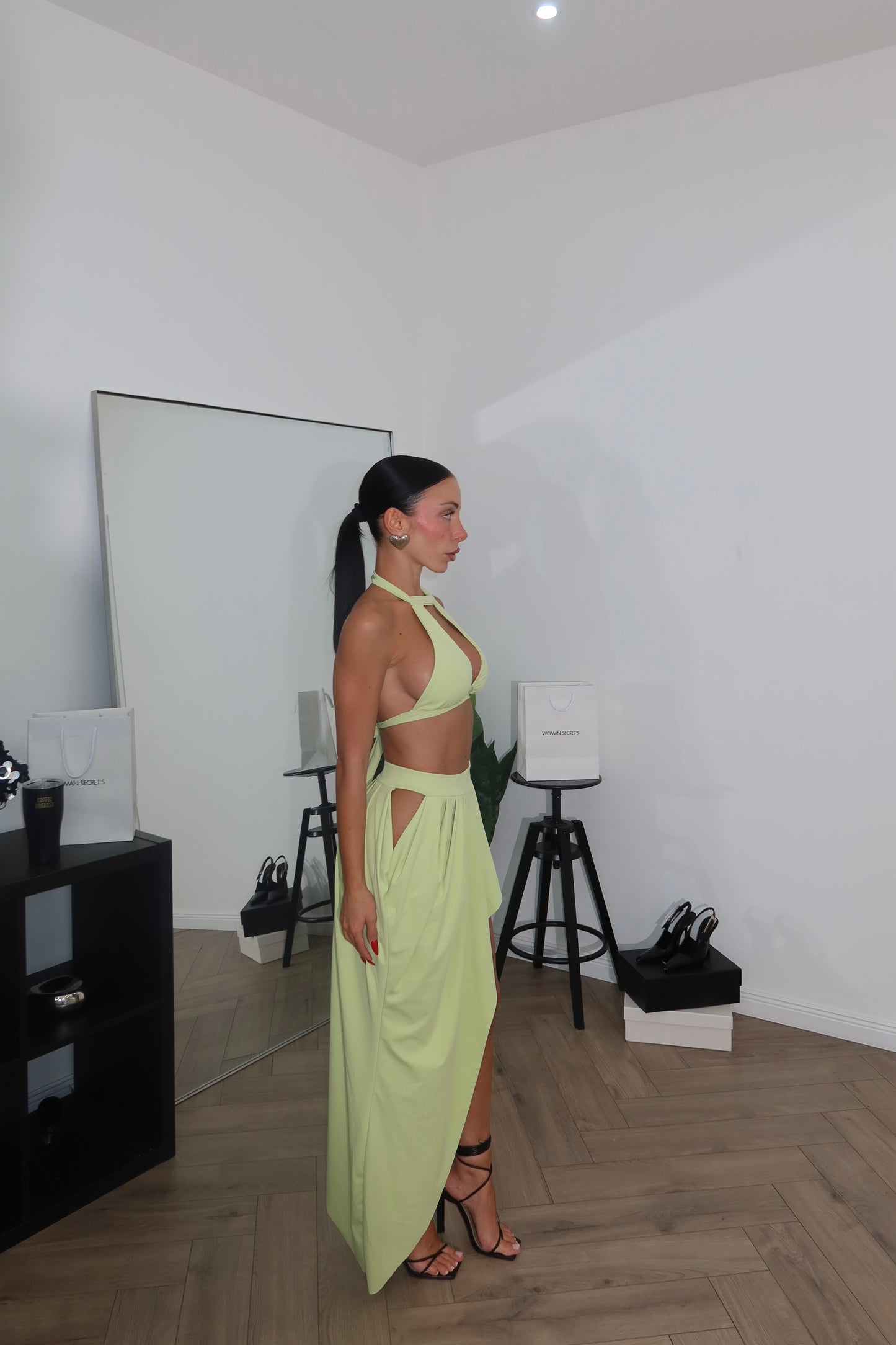 Cordset EVA verde mela