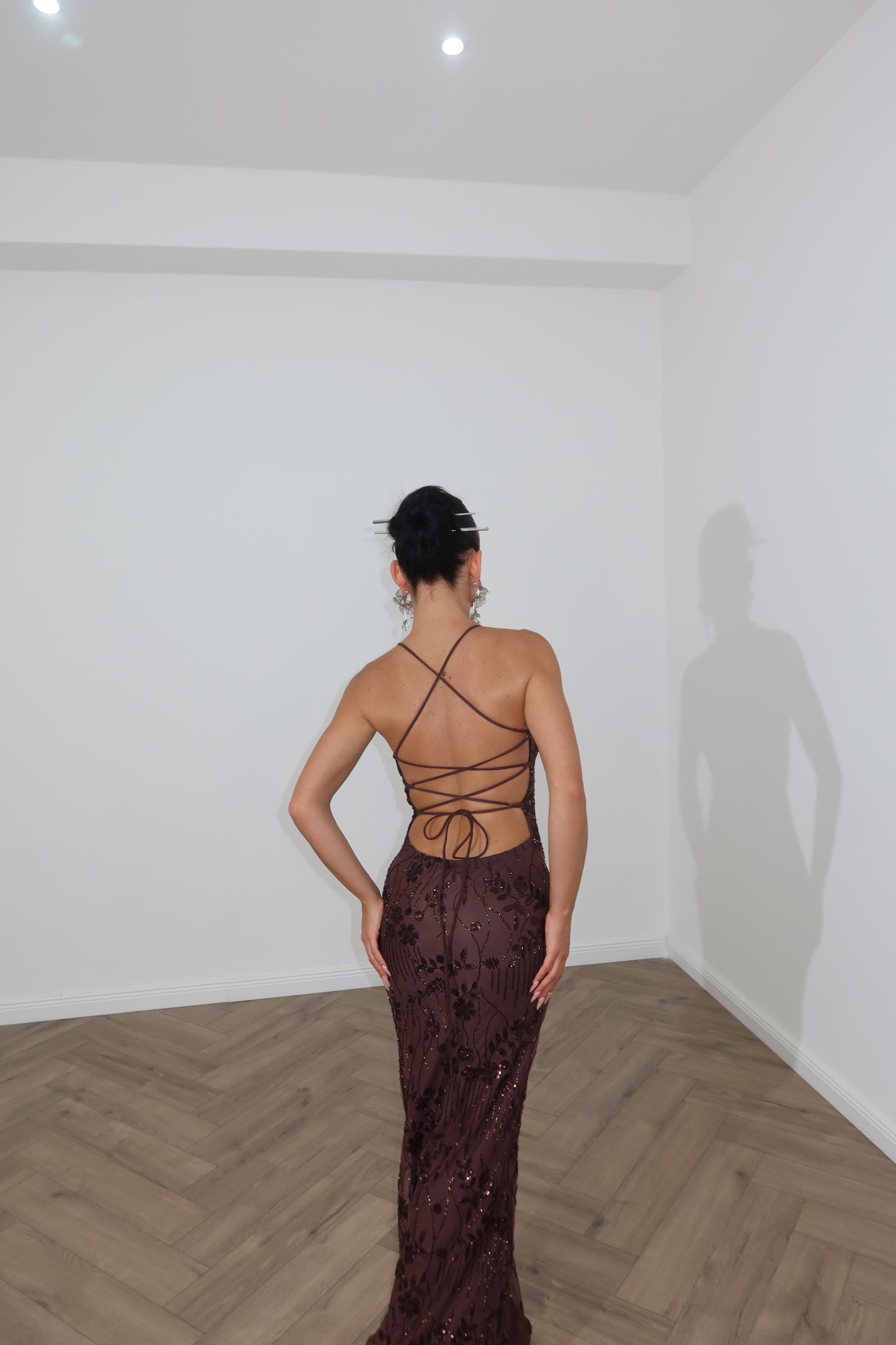 LongDress DULCE choco
