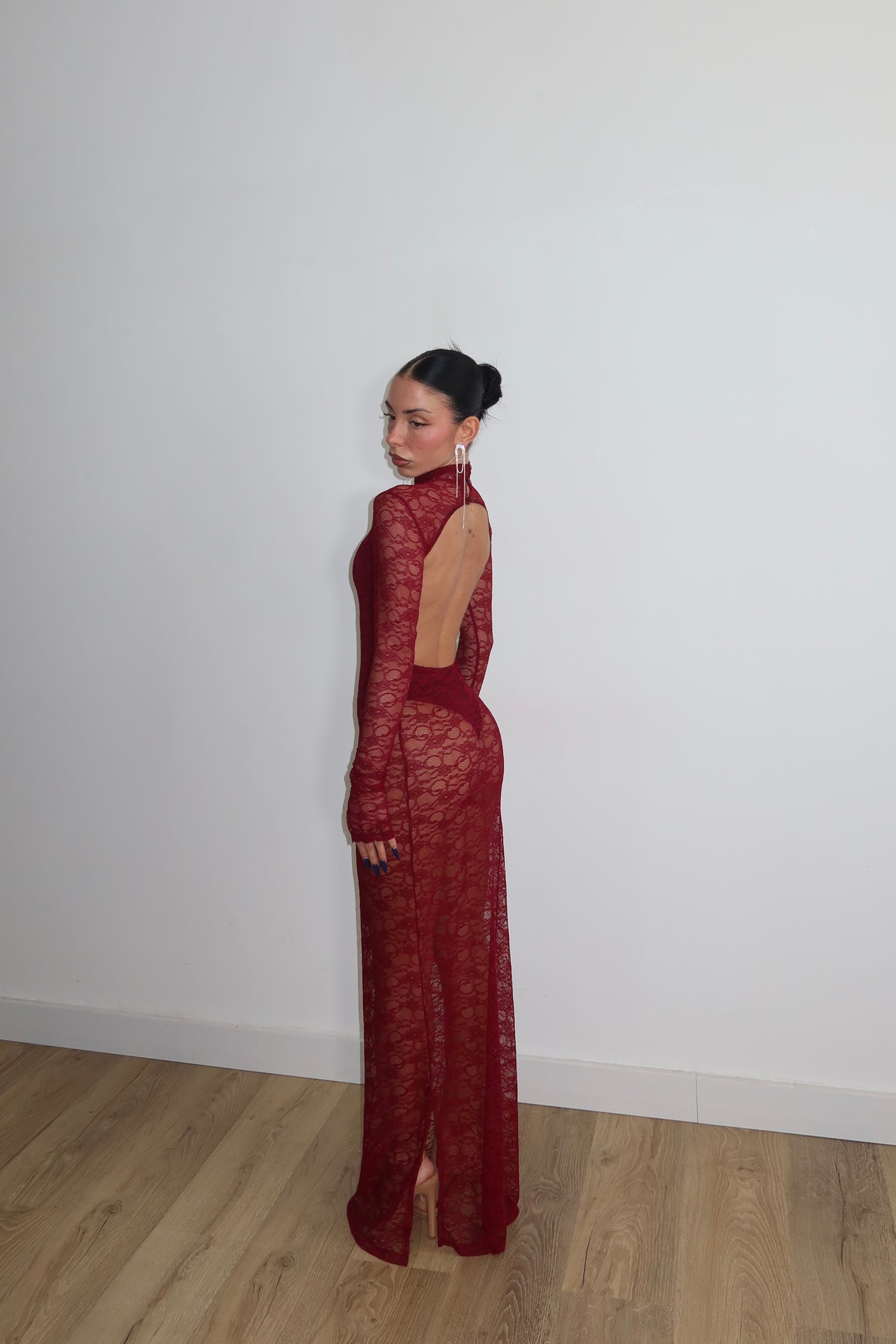 LongDress BODY bordeaux