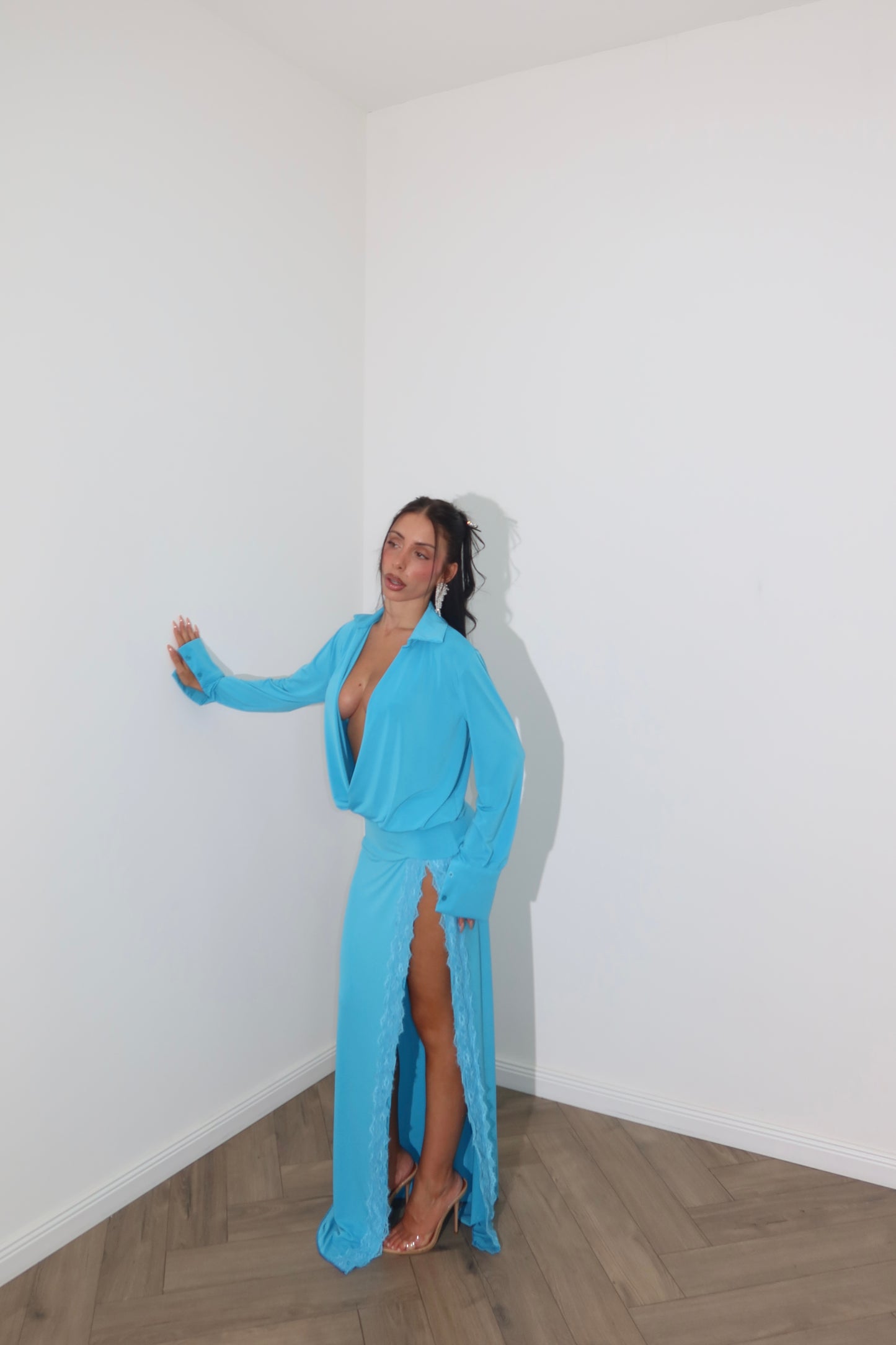 LongDress VICTORIA 2.0 azzurro