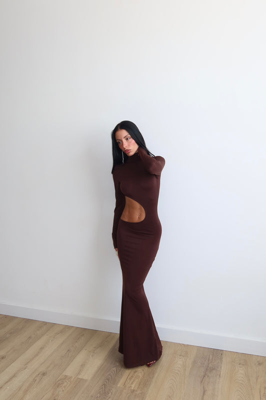 LongDress ARTEMIS 2.0 choco