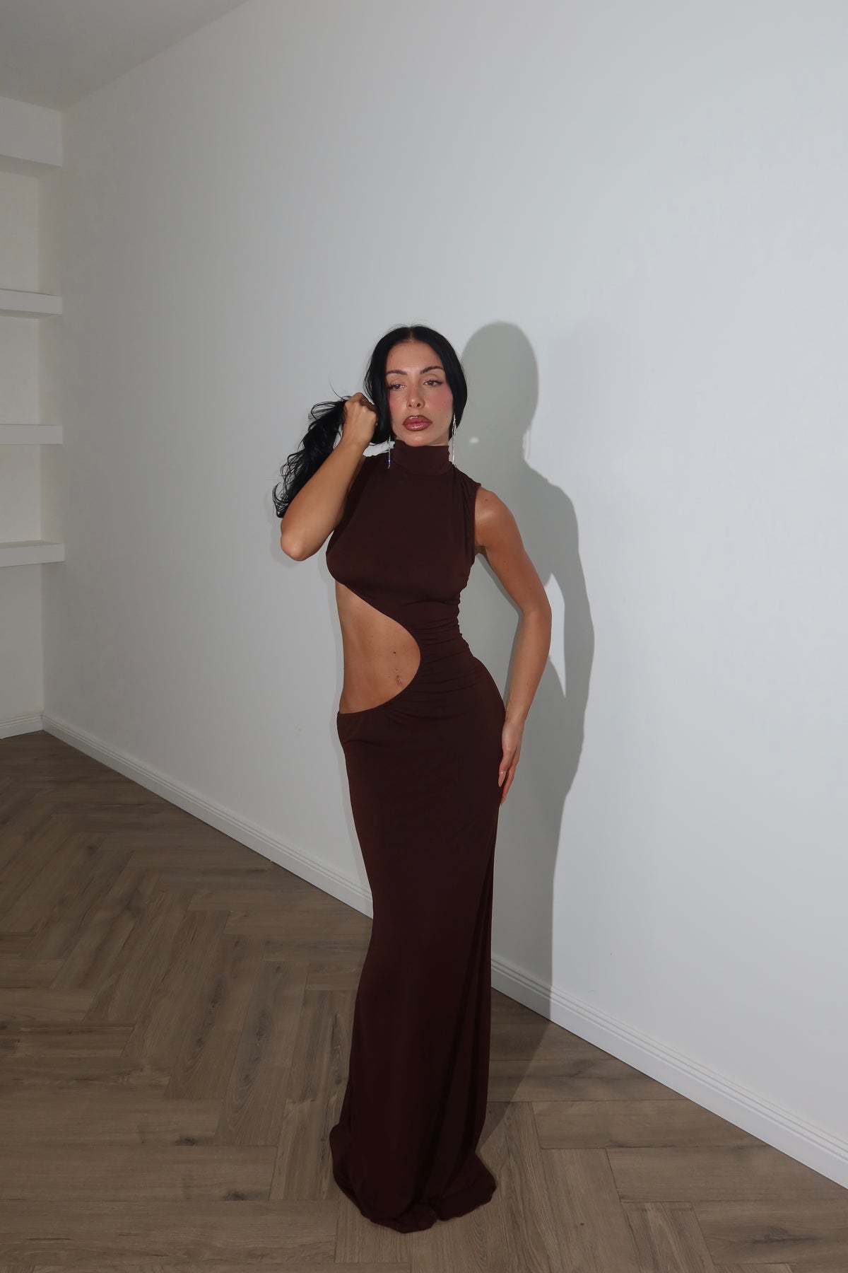 LongDress ARTEMIS choco