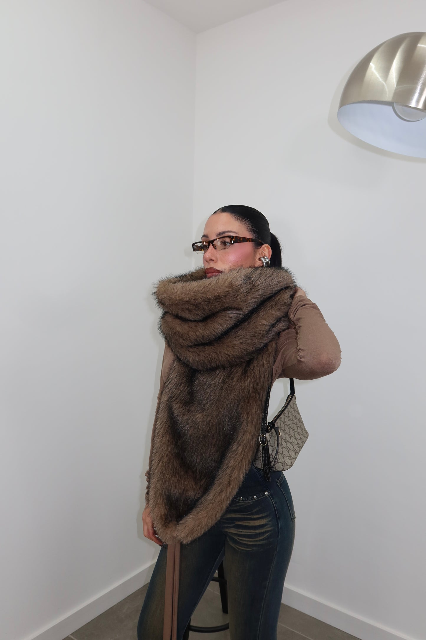 Sciarpa SO COLD beige