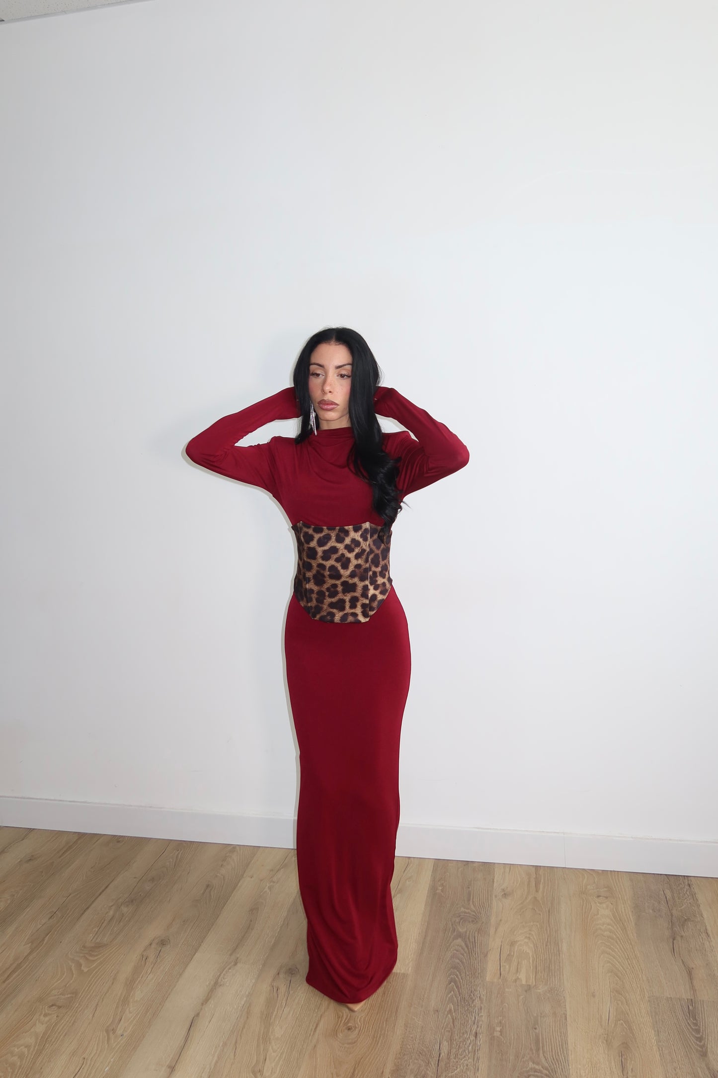 LongDress FIERCE bordeaux
